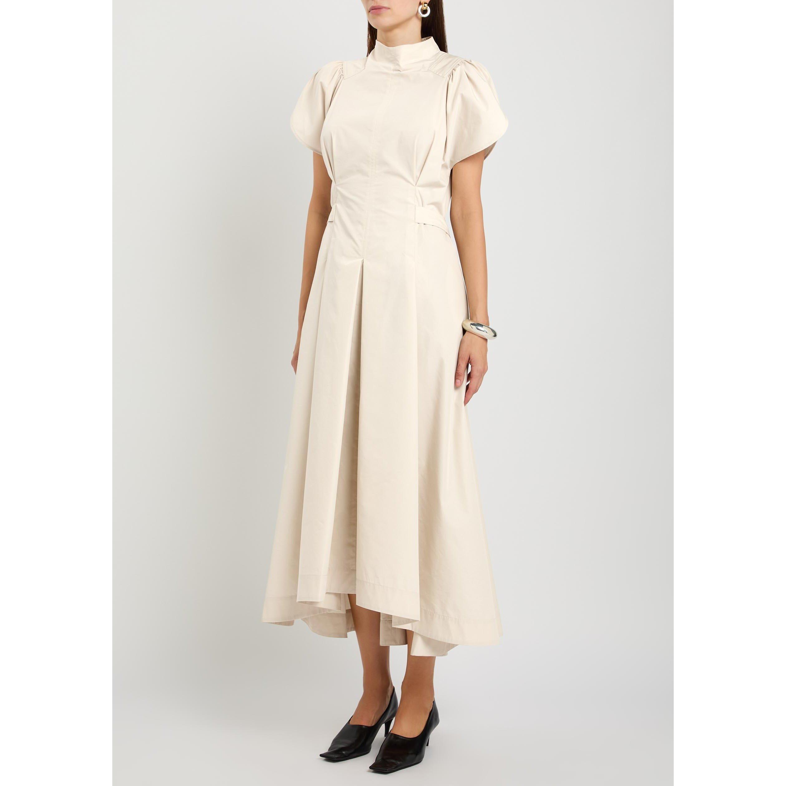STONE - Philip Lim - PUFF SS SIDE-TIE COTTON POPLIN - 2