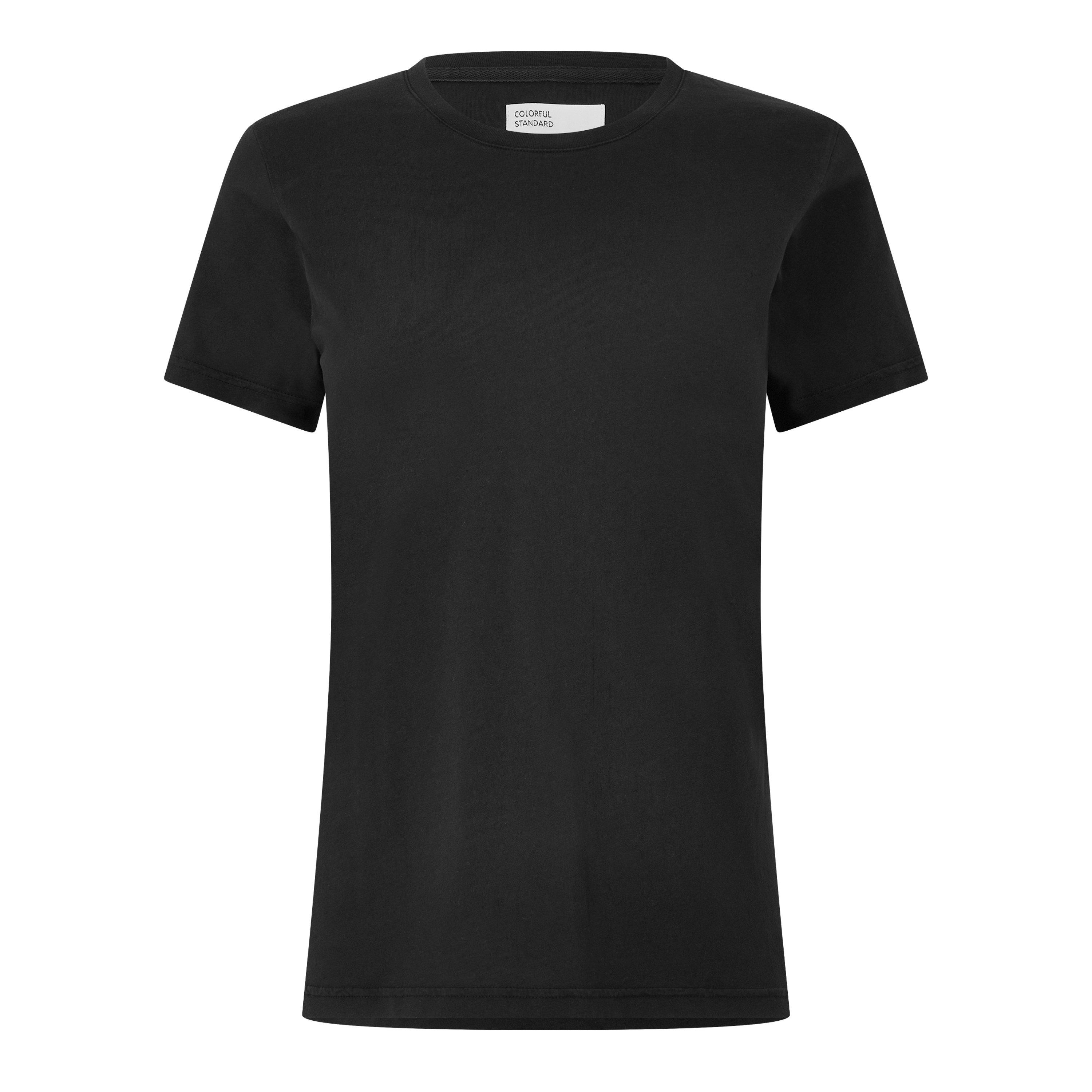 BLACK - Colorful Standard - TEE WMN LIGHT ORGANIC CRE - 1