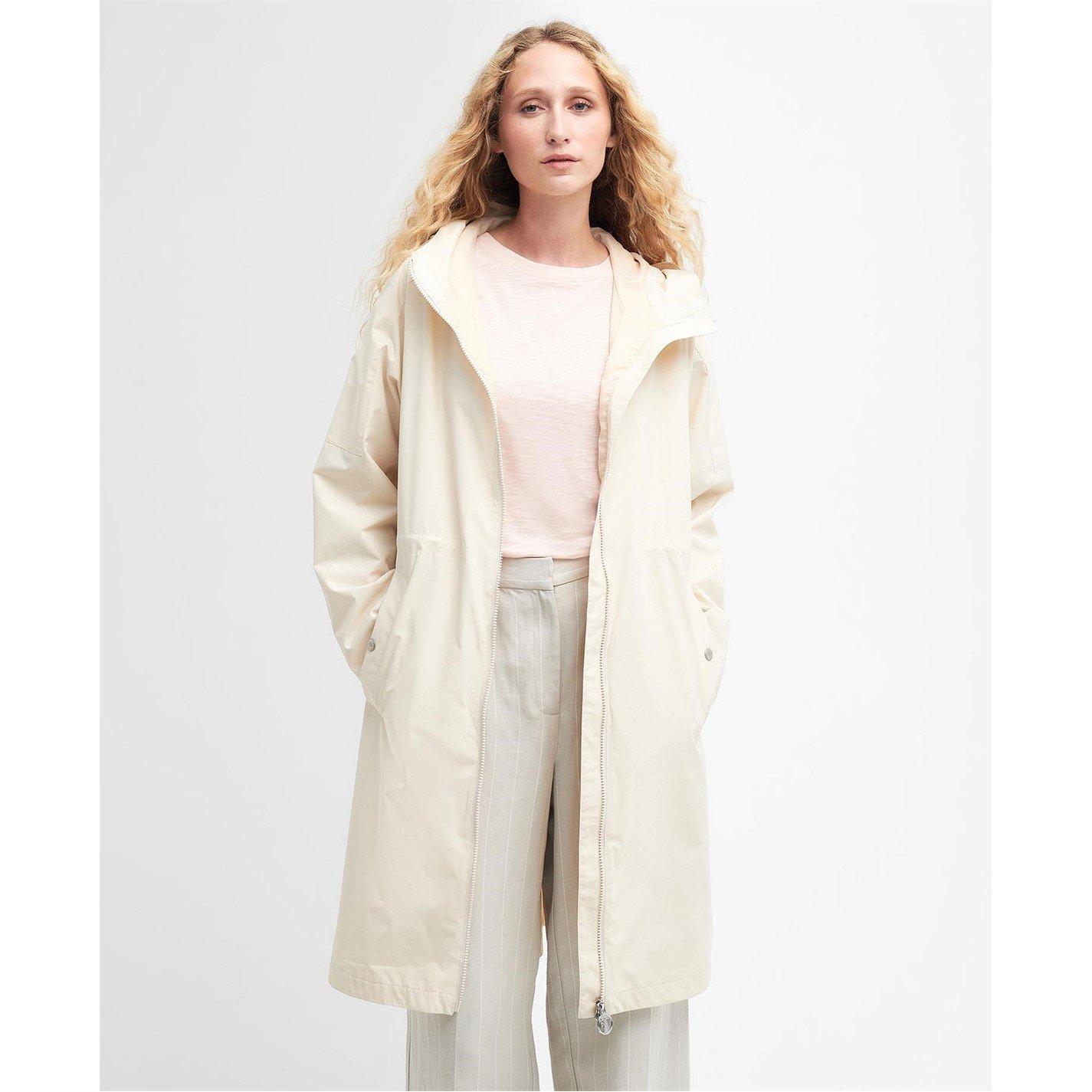 Parchment - Barbour - Women's Penarth Showerproof Lightweight Rain Anorak - 1