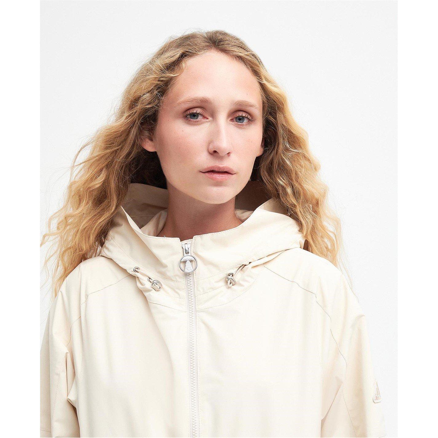 Parchment - Barbour - Women's Penarth Showerproof Lightweight Rain Anorak - 5