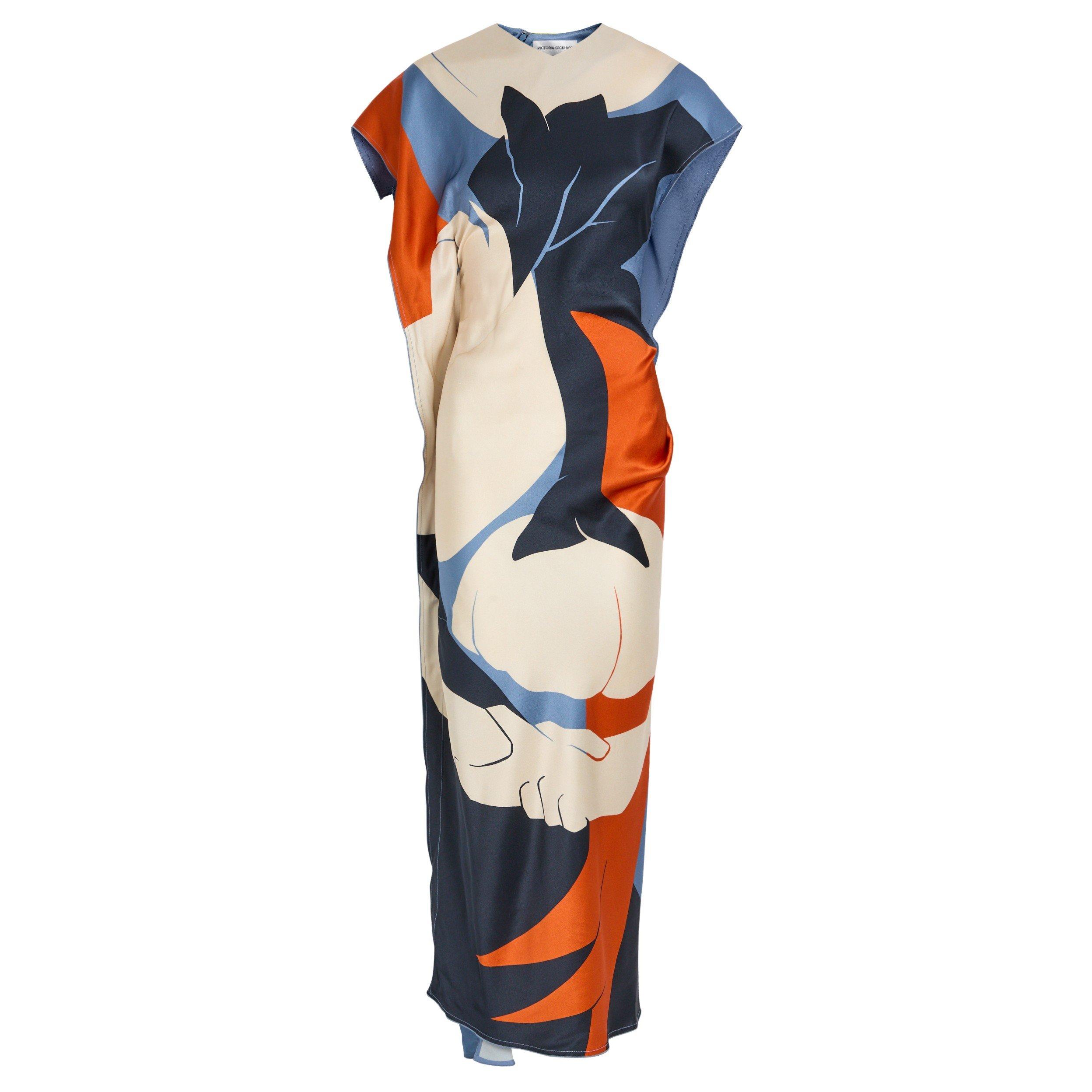MULTICOLOURED - Victoria Beckham - VICTORIA MIDI DRESS - 1