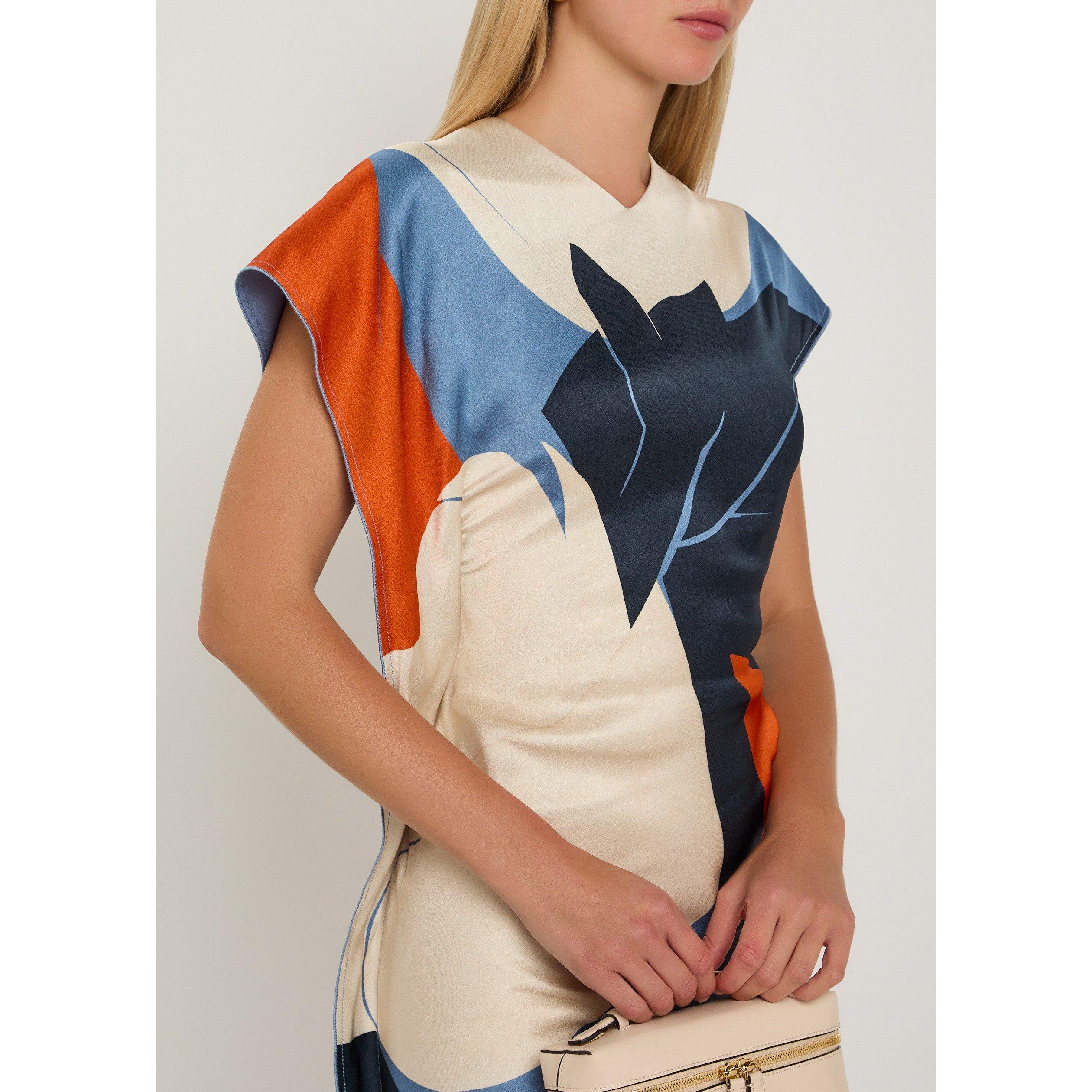 MULTICOLOURED - Victoria Beckham - VICTORIA MIDI DRESS - 4