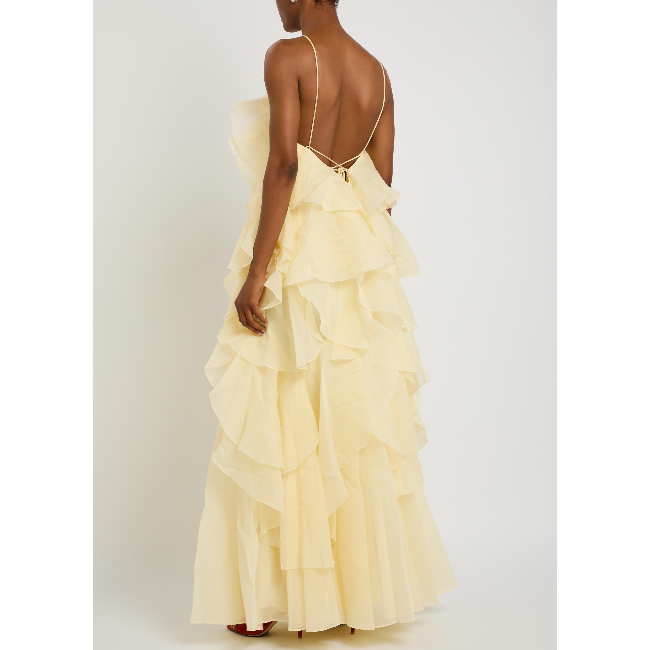 YELLOW - Aje - LD Pandorea Layered Maxi Dress - 3