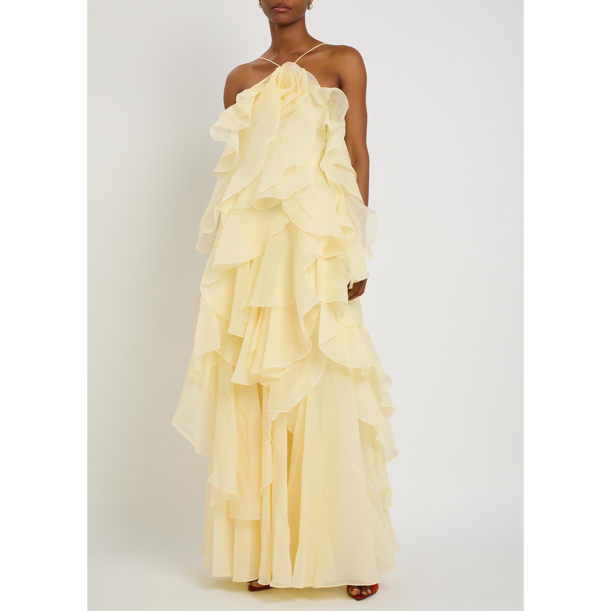 YELLOW - Aje - LD Pandorea Layered Maxi Dress - 5