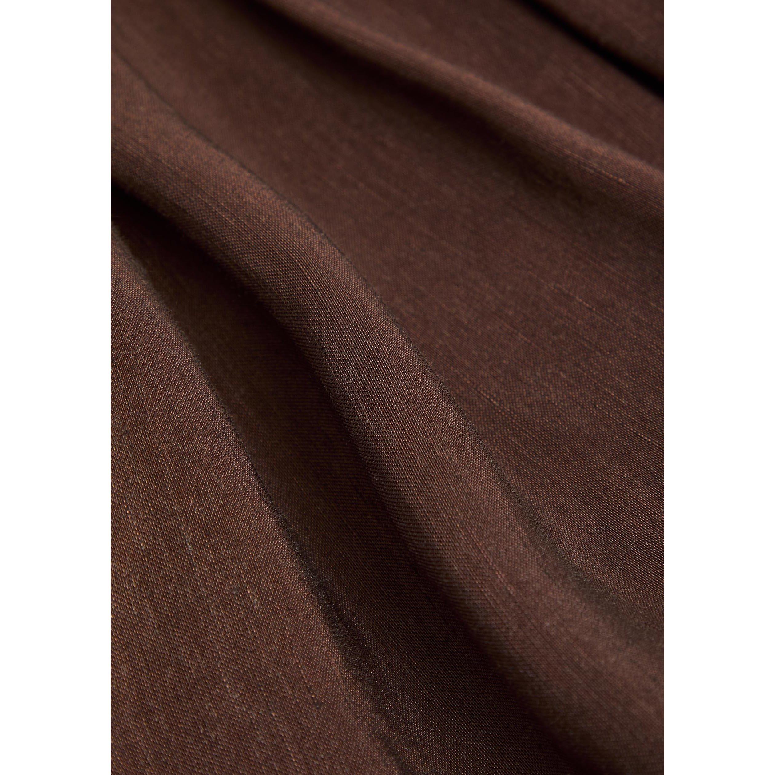 DARK BROWN - Aje - LD Medea Maxi Dress - 4