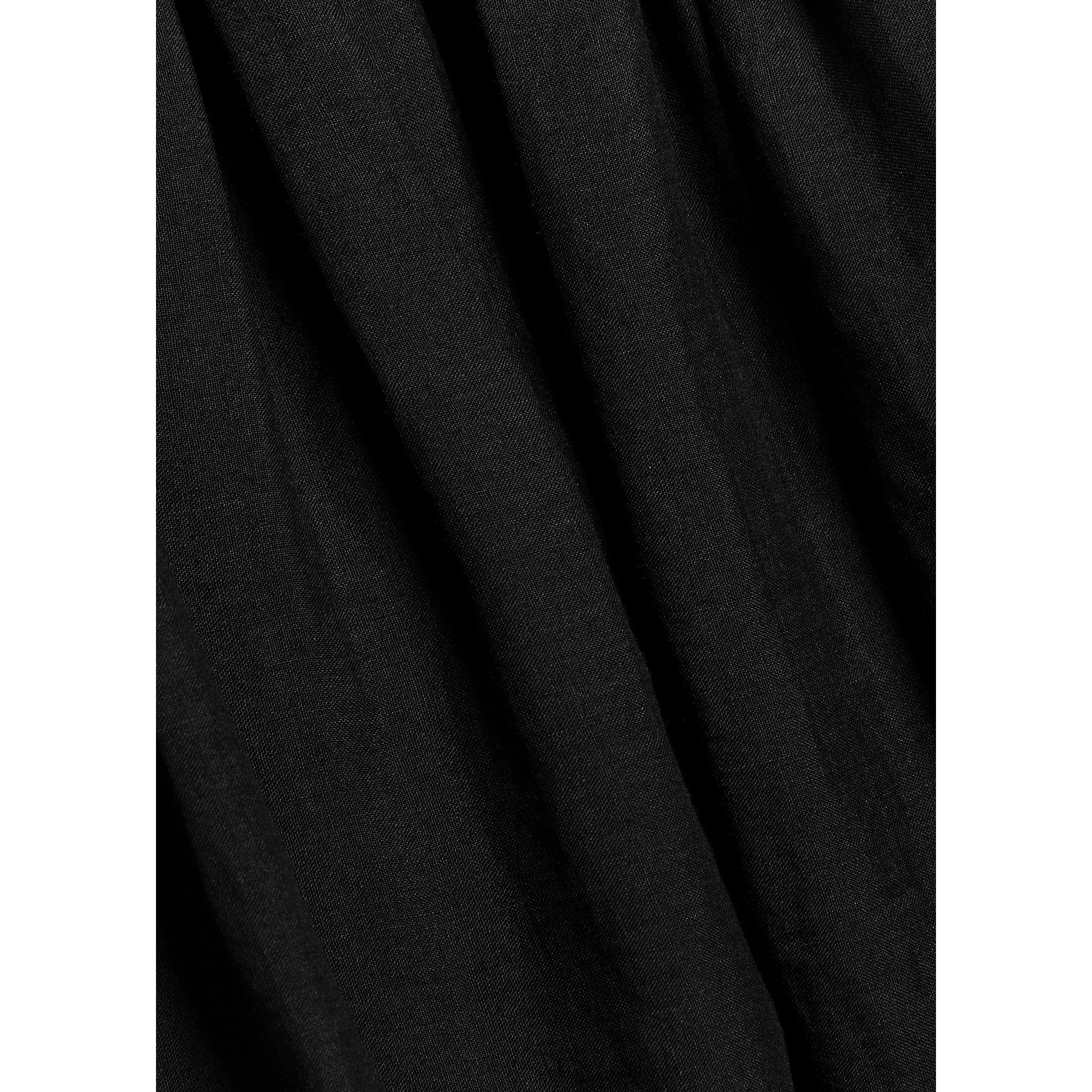 BLACK - Aje - Women's Vacation Ramie Maxi Dress - 4