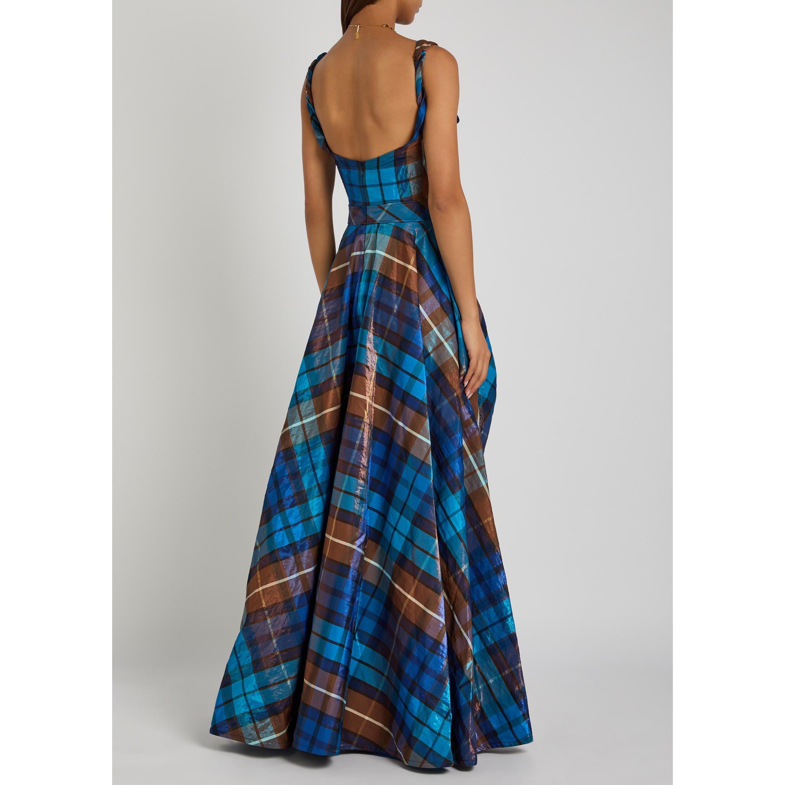 BLUE AND OTHER - Vivienne Westwood - LONG CHICHI DRESS - 3