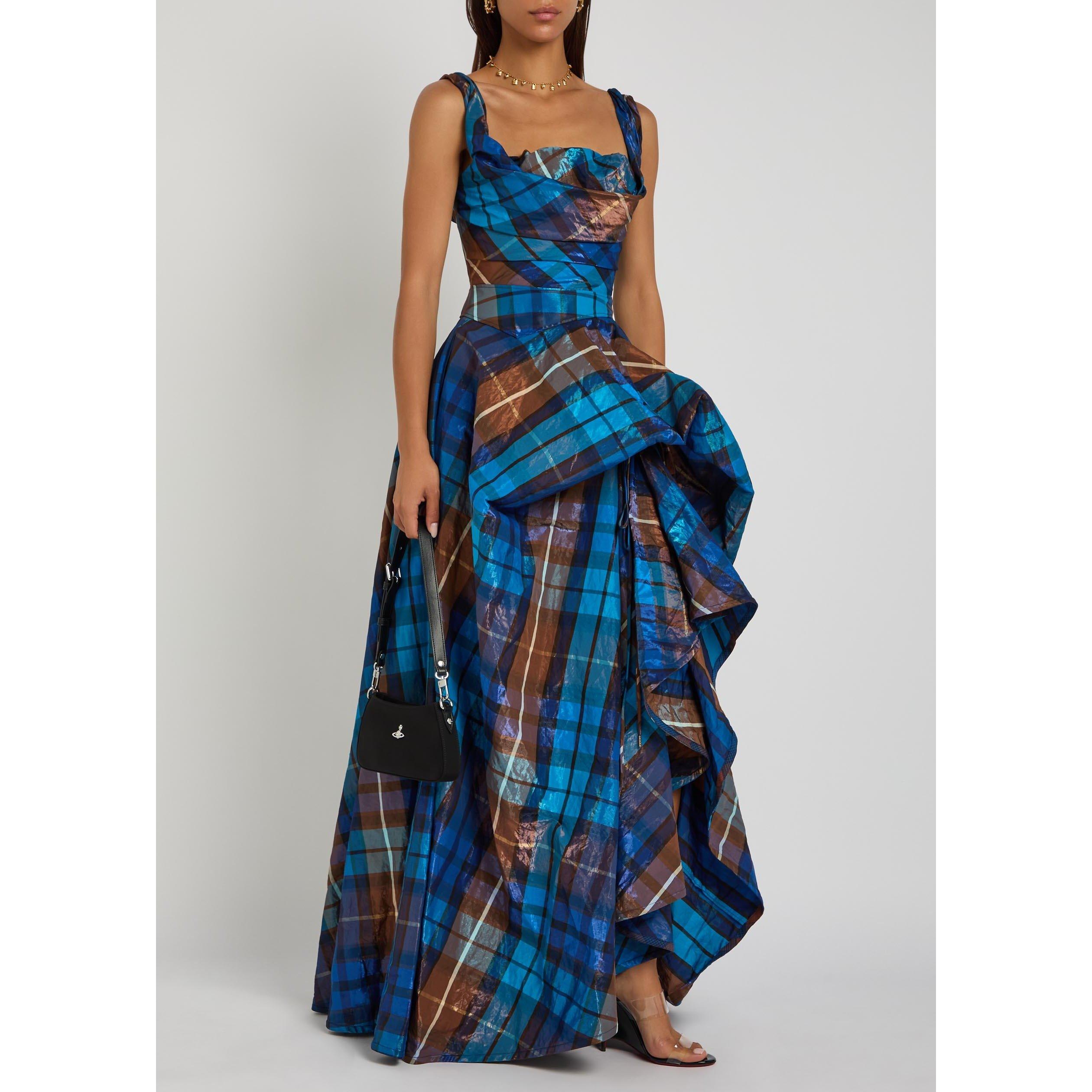 BLUE AND OTHER - Vivienne Westwood - LONG CHICHI DRESS - 5