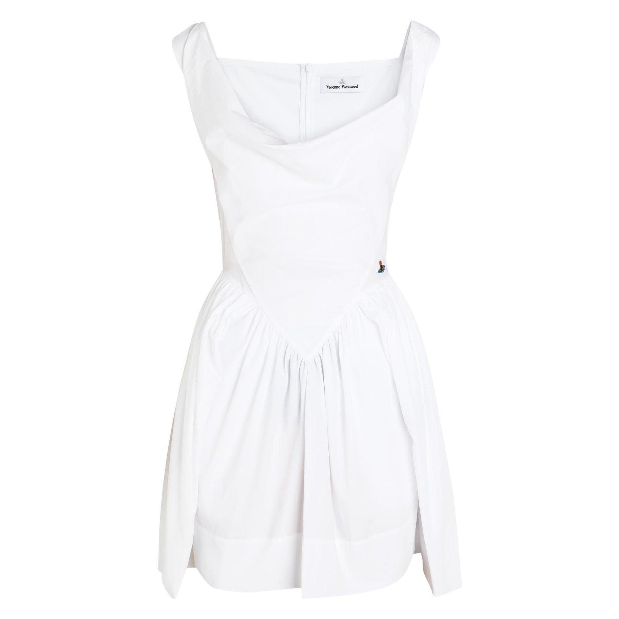 WHITE - Vivienne Westwood - MINI SUNDAY DRESS