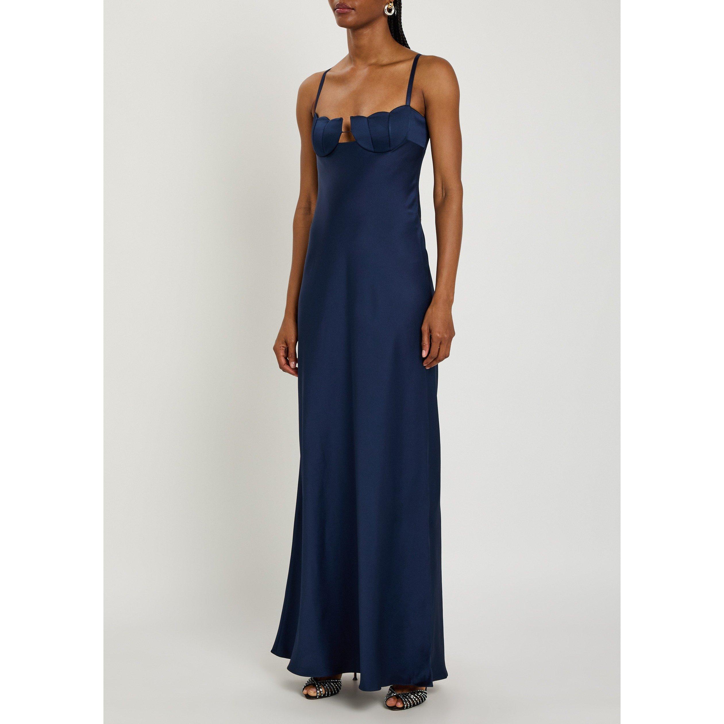 BLUE - Anna October - Tulip maxi dress - 2