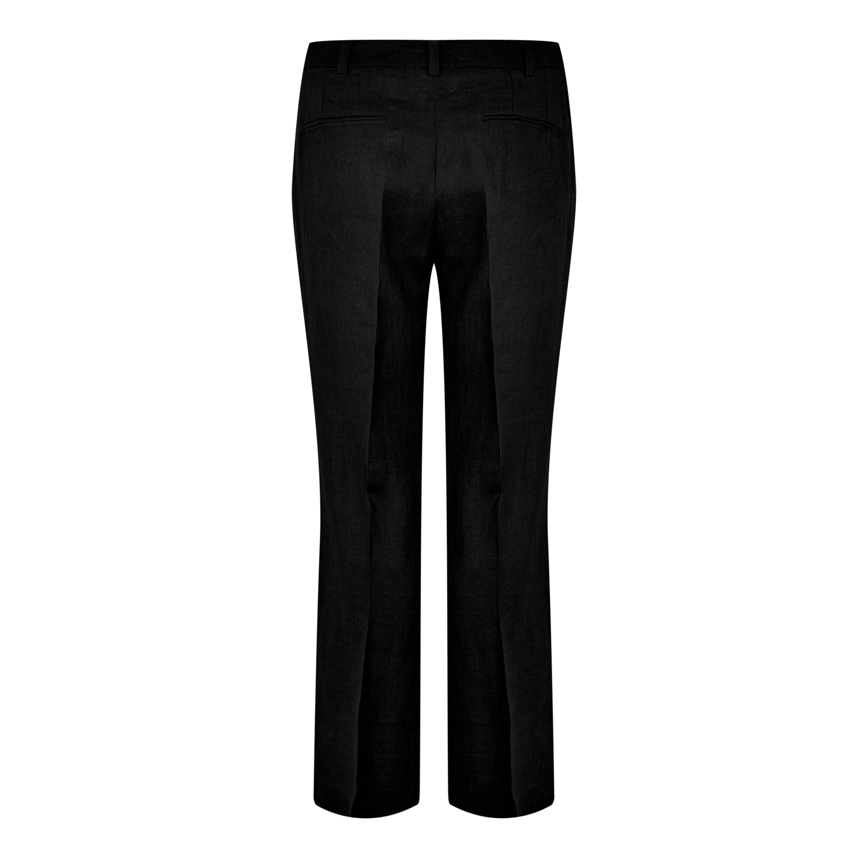 BLACK - Marella - Women's Muschio Wide Leg Trousers - 6