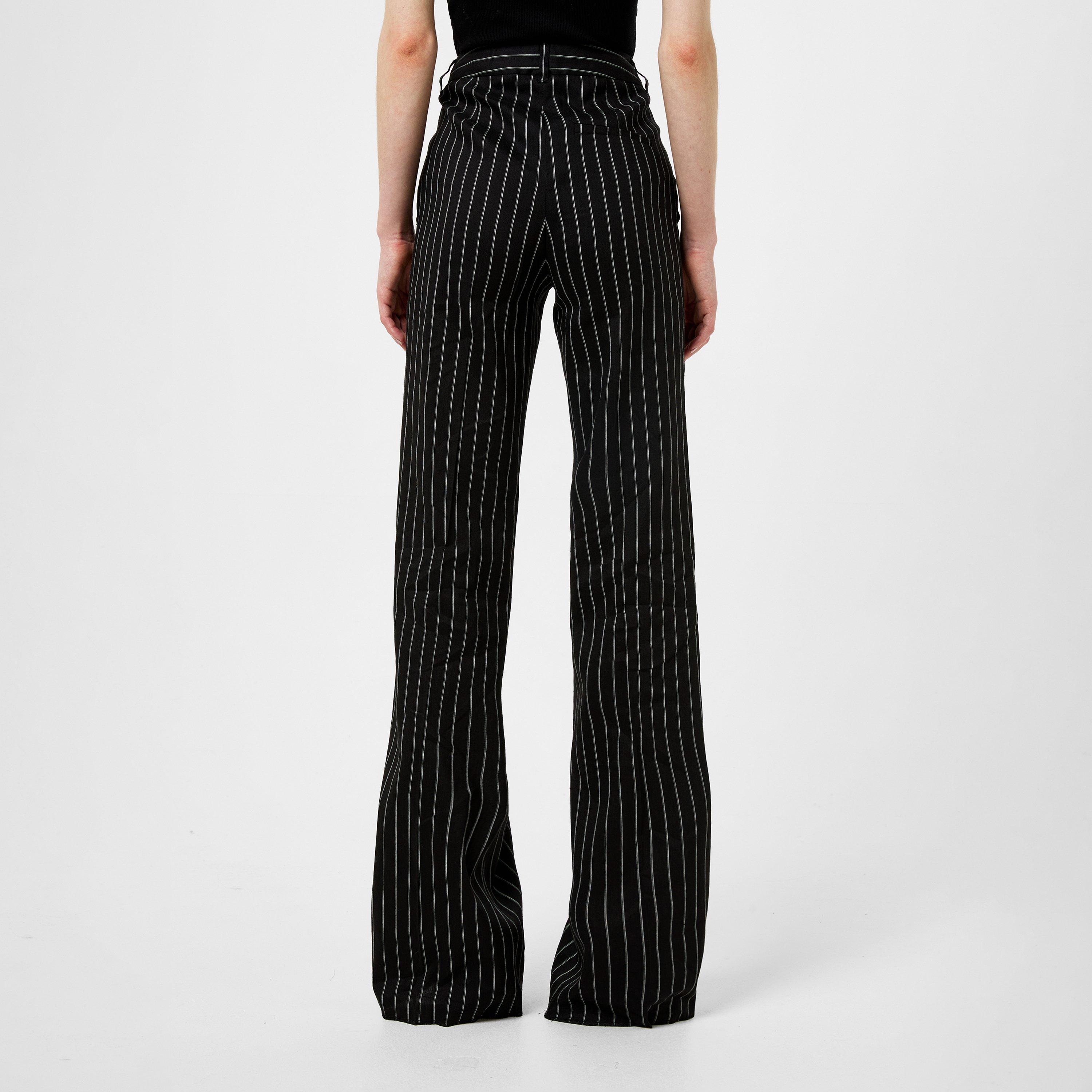 BLACK - Marella - Women's Ulivo Wide Leg Trousers - 3