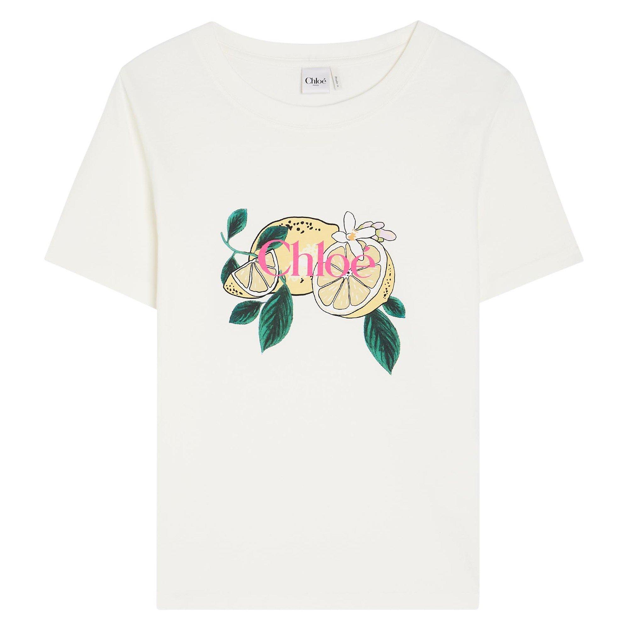 WHITE AND OTHER - Chloe - Women's Cotton Crew-Neck T-Shirt - 1