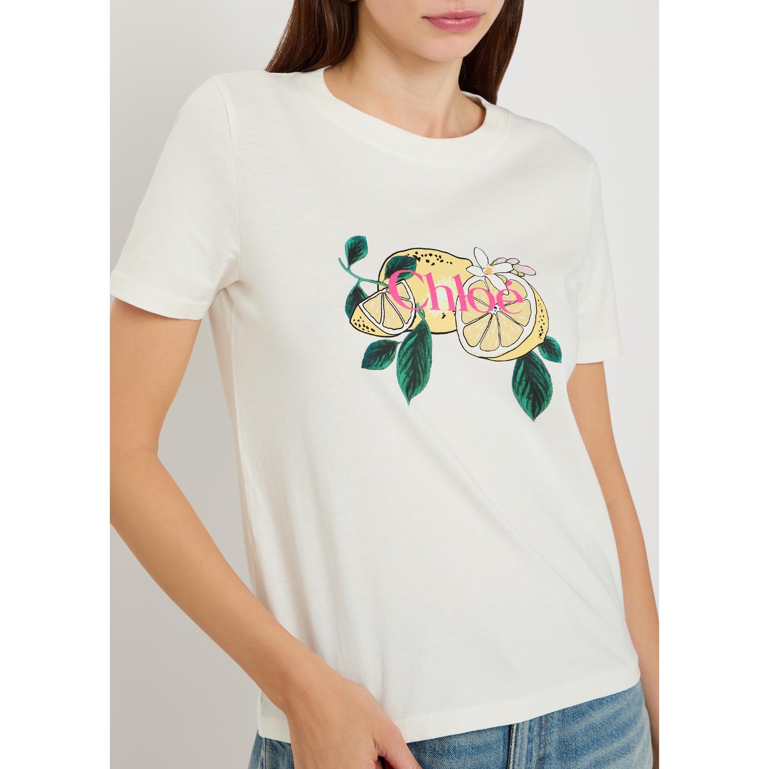 WHITE AND OTHER - Chloe - Women's Cotton Crew-Neck T-Shirt - 4