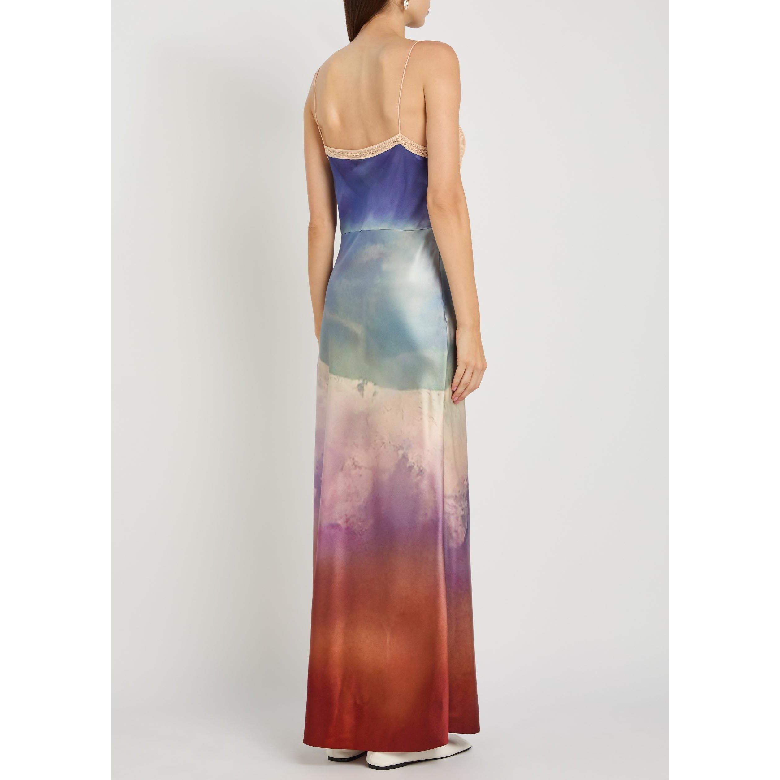 RED AND OTHER - Gabriela Hearst - Women's Adolphine Silk Maxi Dress - 3