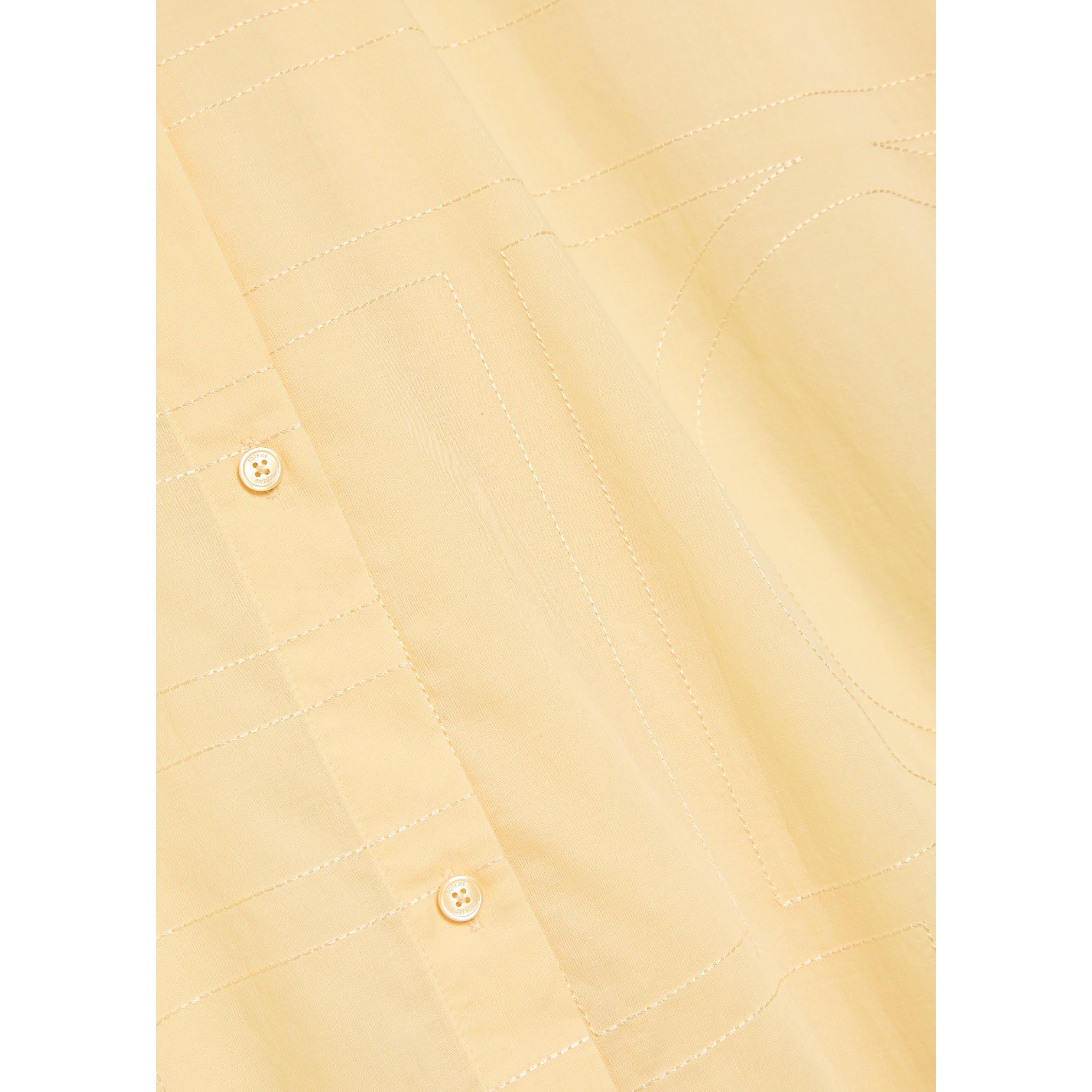 YELLOW - Toteme - LONG SUMMER SHIRT - 4