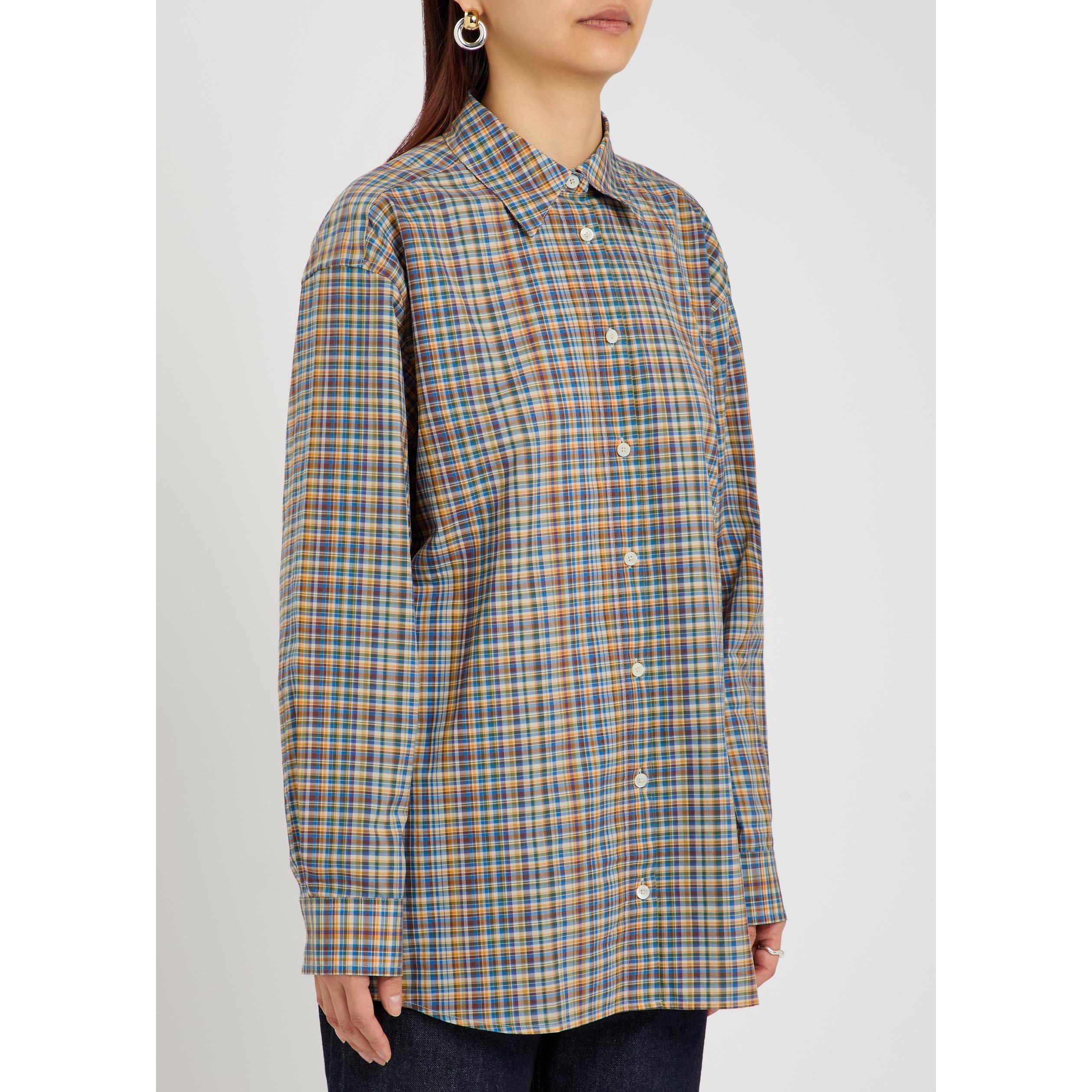 GREY AND OTHER - Toteme - Women's Check Cotton Long-Sleeve Shirt - 2