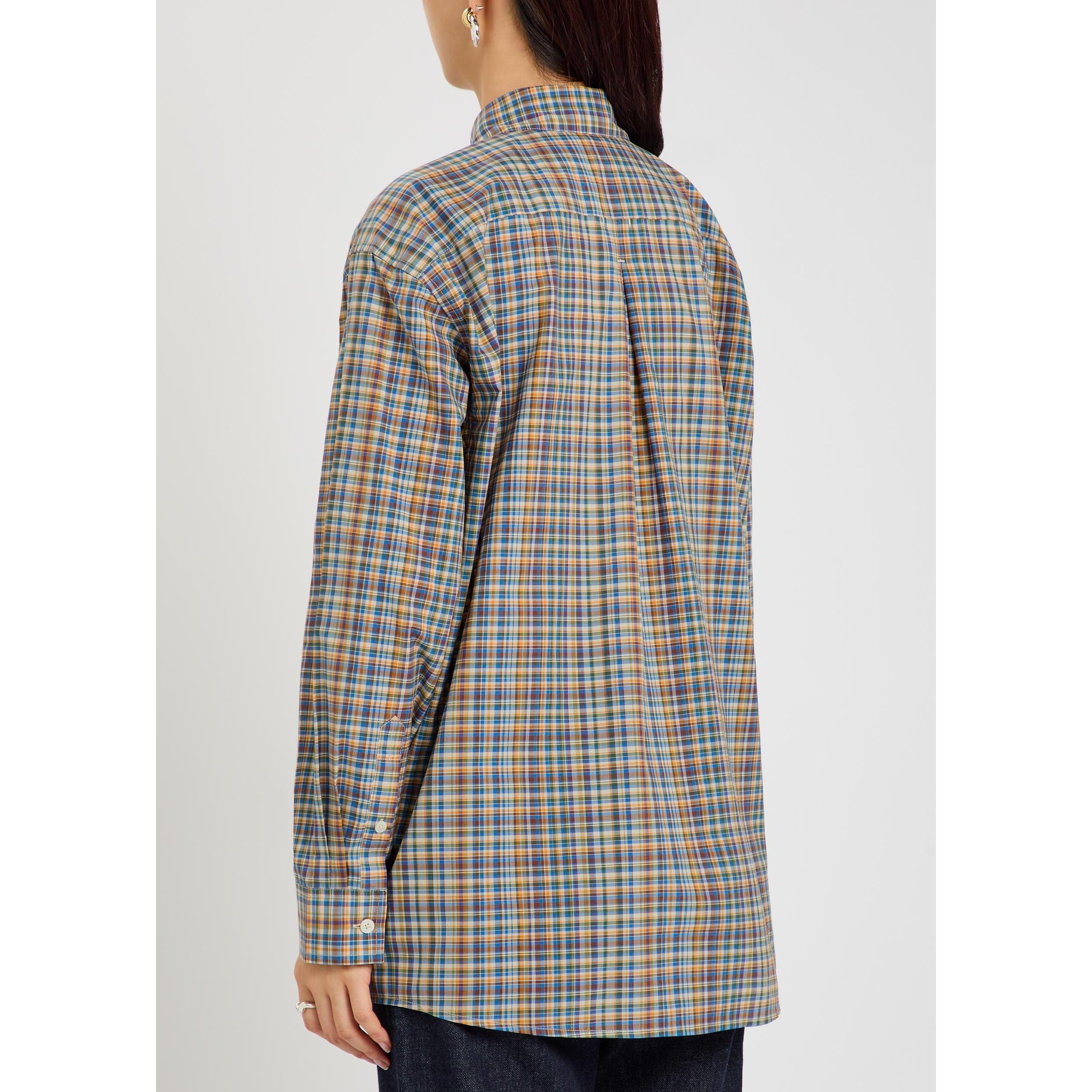 GREY AND OTHER - Toteme - Women's Check Cotton Long-Sleeve Shirt - 3