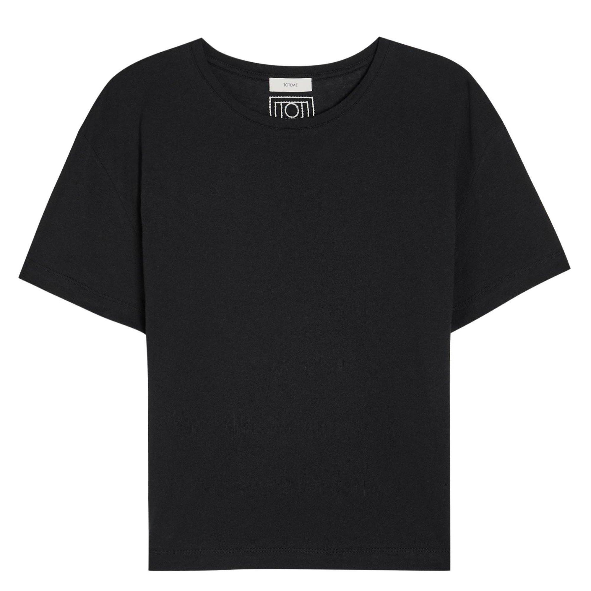 BLACK - Toteme - CLASSIC TEE