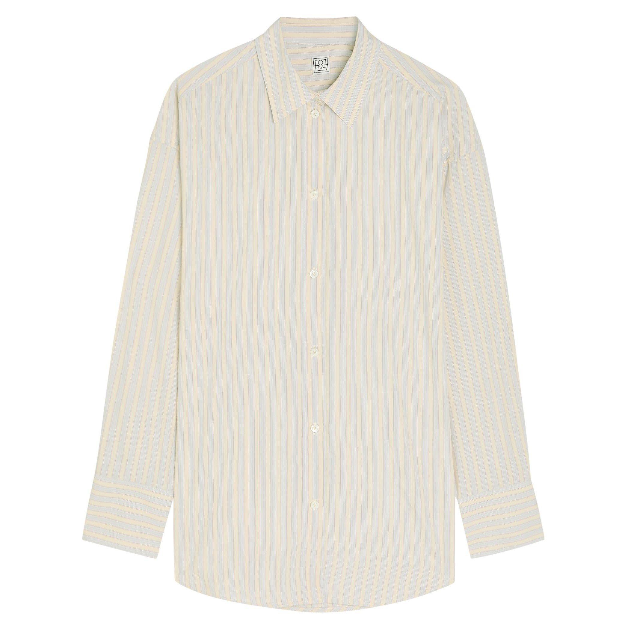 Toteme OVERSIZED STRIPED SHIRT