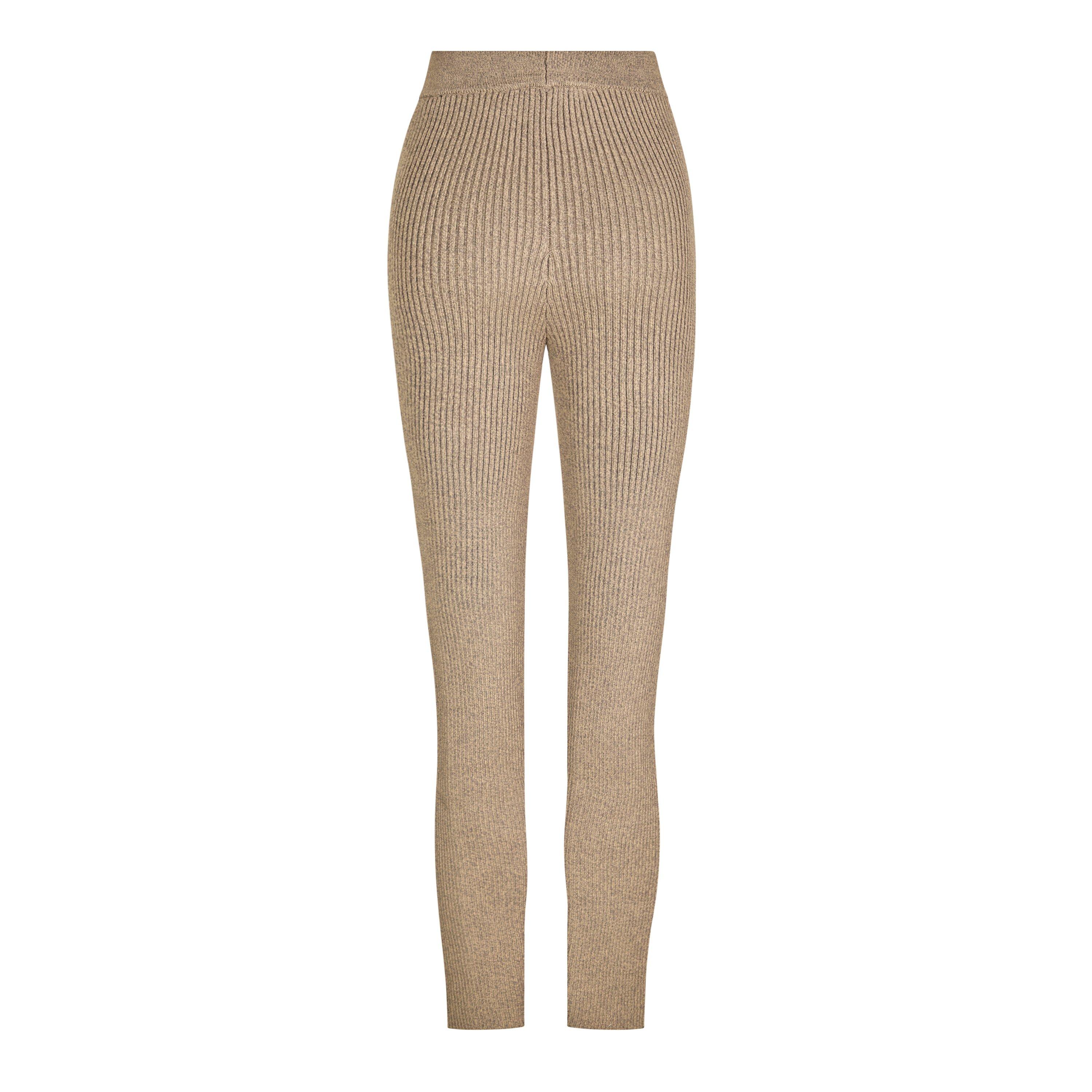 Heather Grey - Fear Of God Essentials - Ribbed Full Length Leggings - 2
