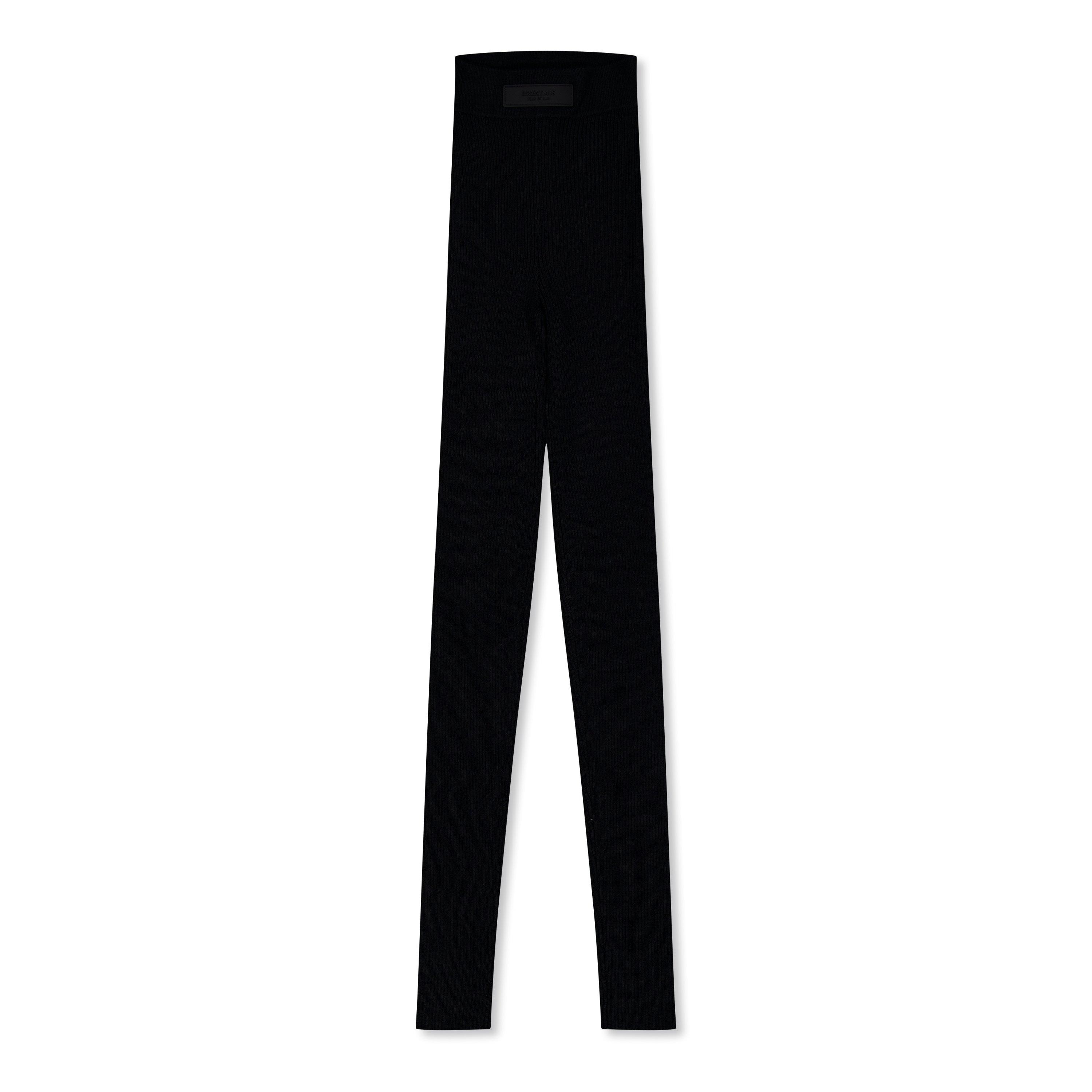 Black - Fear Of God Essentials - Ribbed Full Length Leggings - 5