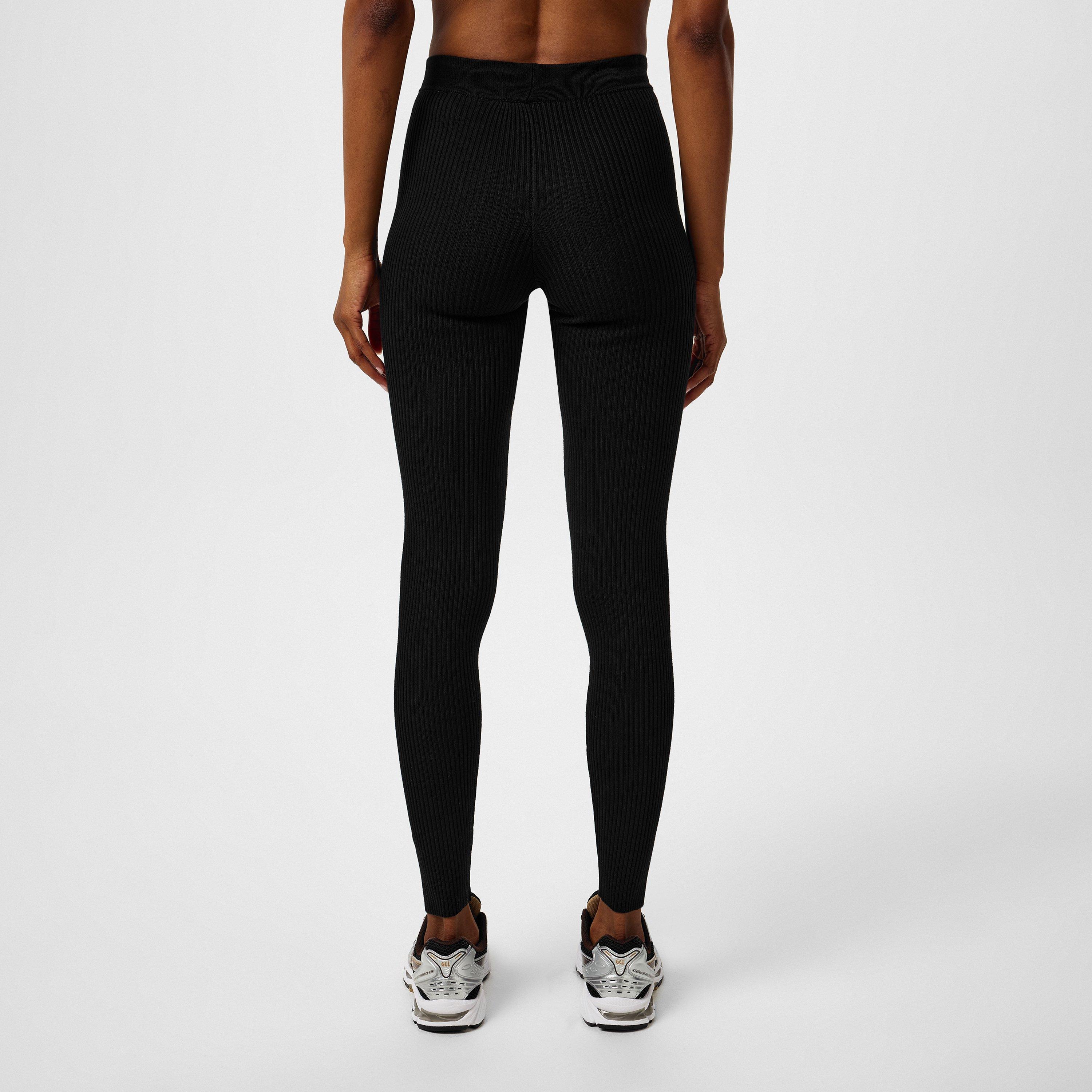 Black - Fear Of God Essentials - Ribbed Full Length Leggings - 3