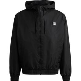 Hugo Water Repellent Hooded Jacket