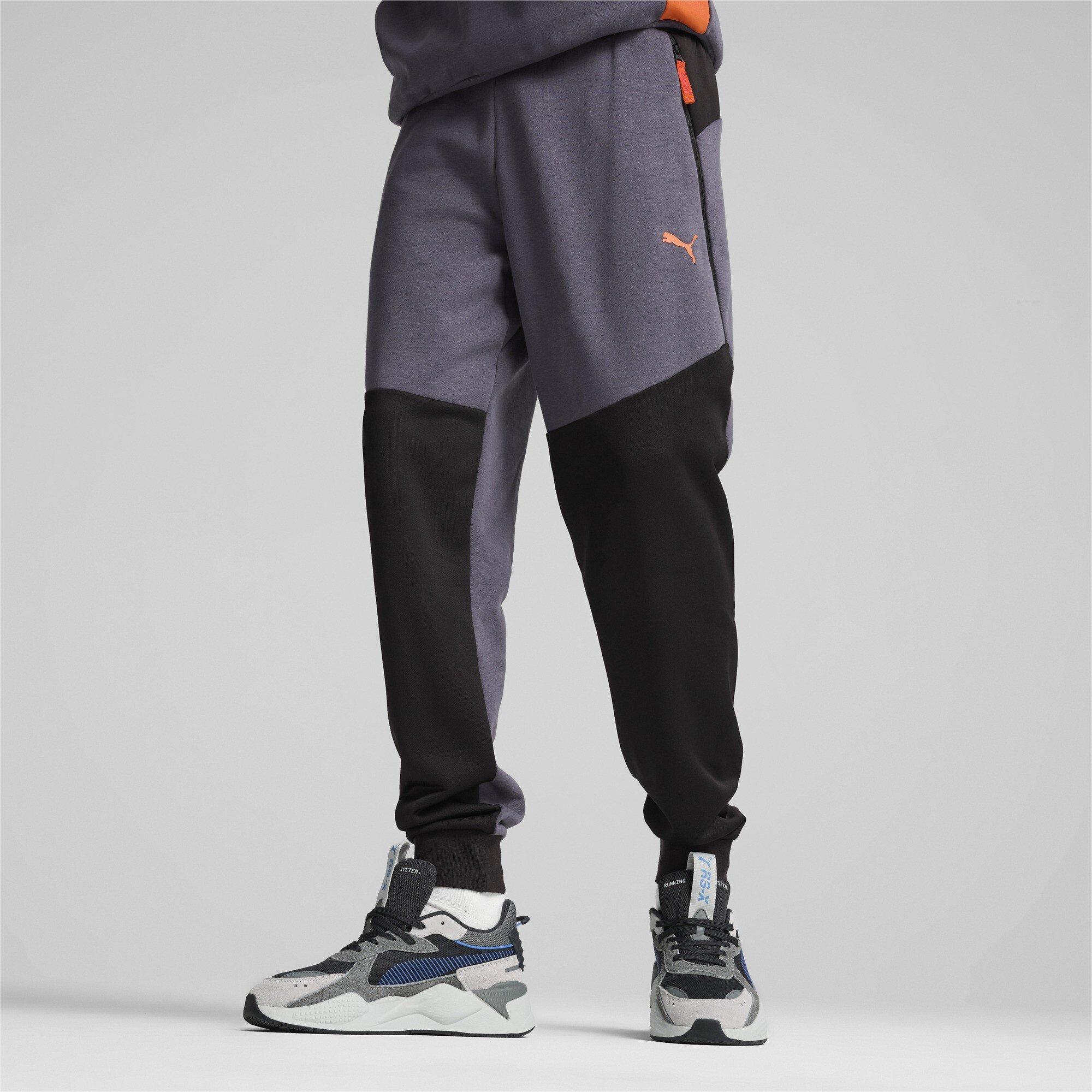 Galactic Grey - Puma - PUMATECH Closed Hem Fleece Joggers - 2