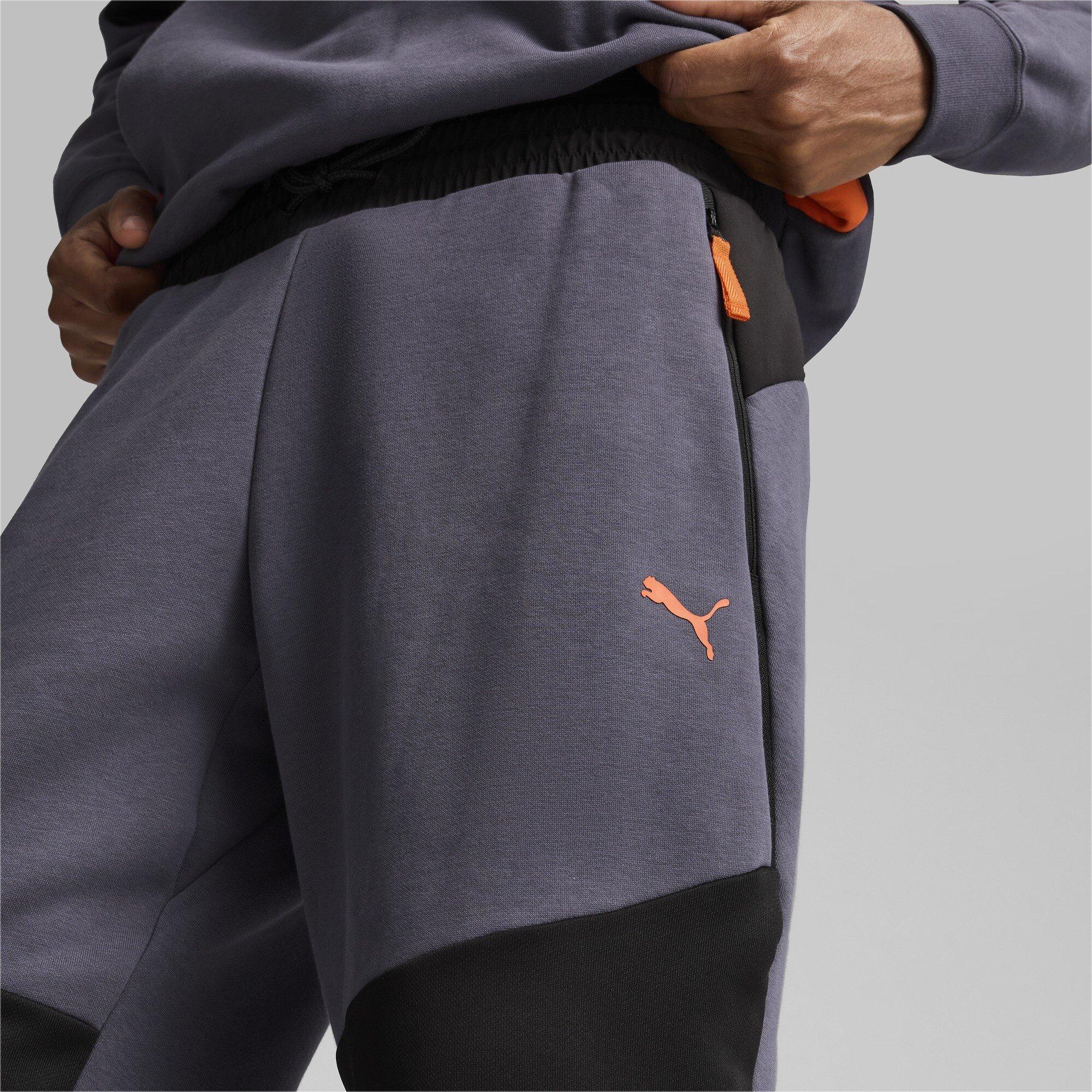 Galactic Grey - Puma - PUMATECH Closed Hem Fleece Joggers - 3