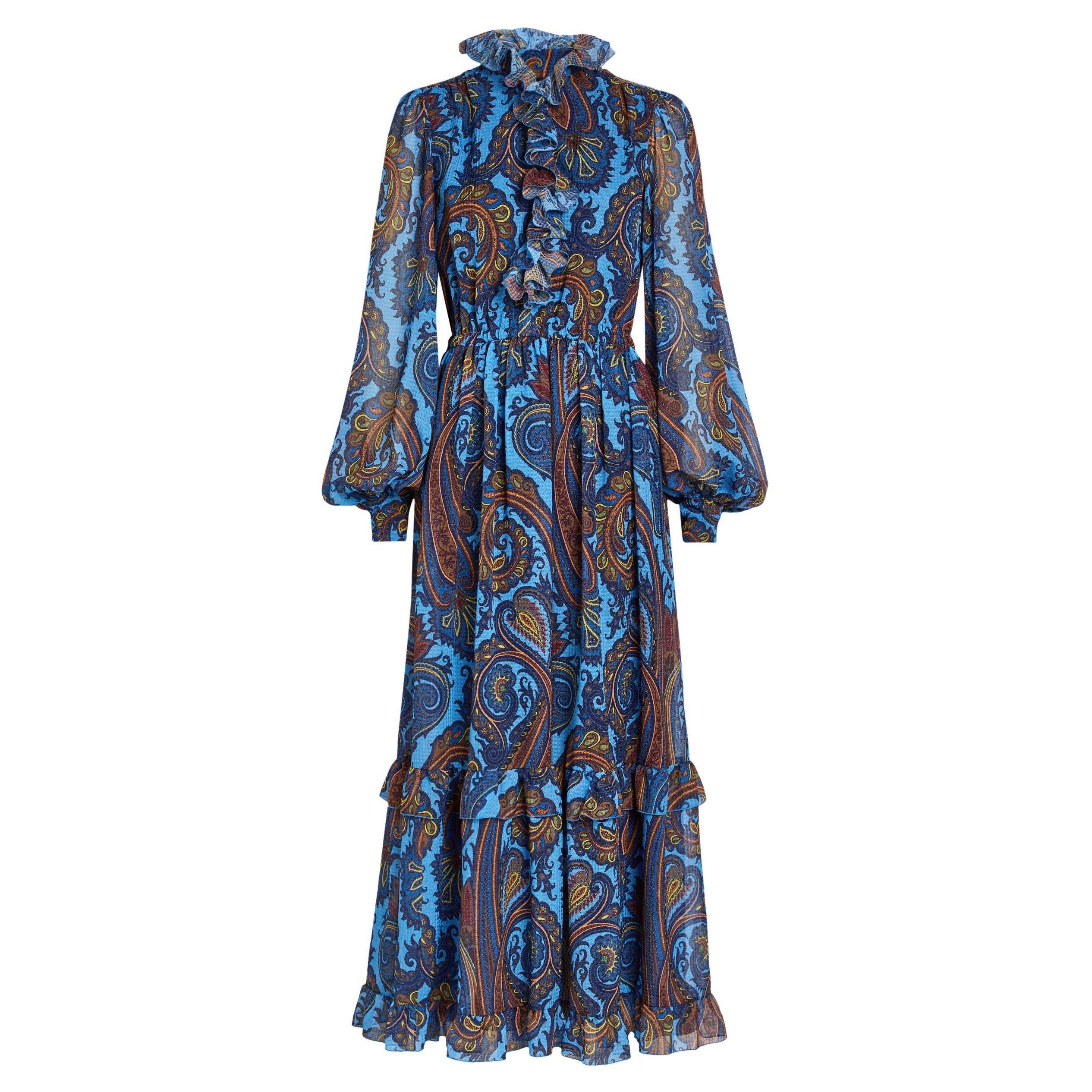 MULTICOLOURED - Etro - Women's Paisley Maxi Dress - 1
