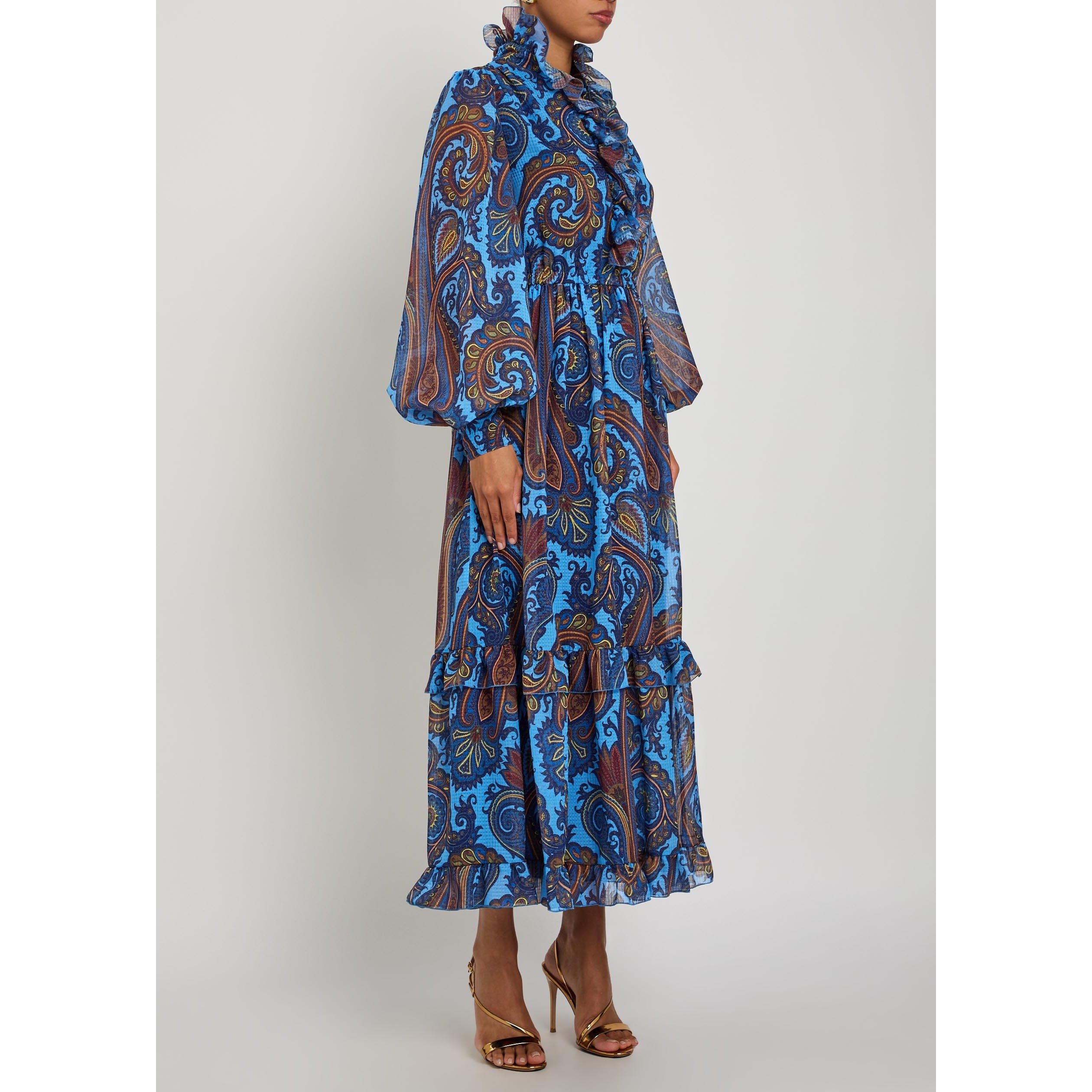 MULTICOLOURED - Etro - Women's Paisley Maxi Dress - 2