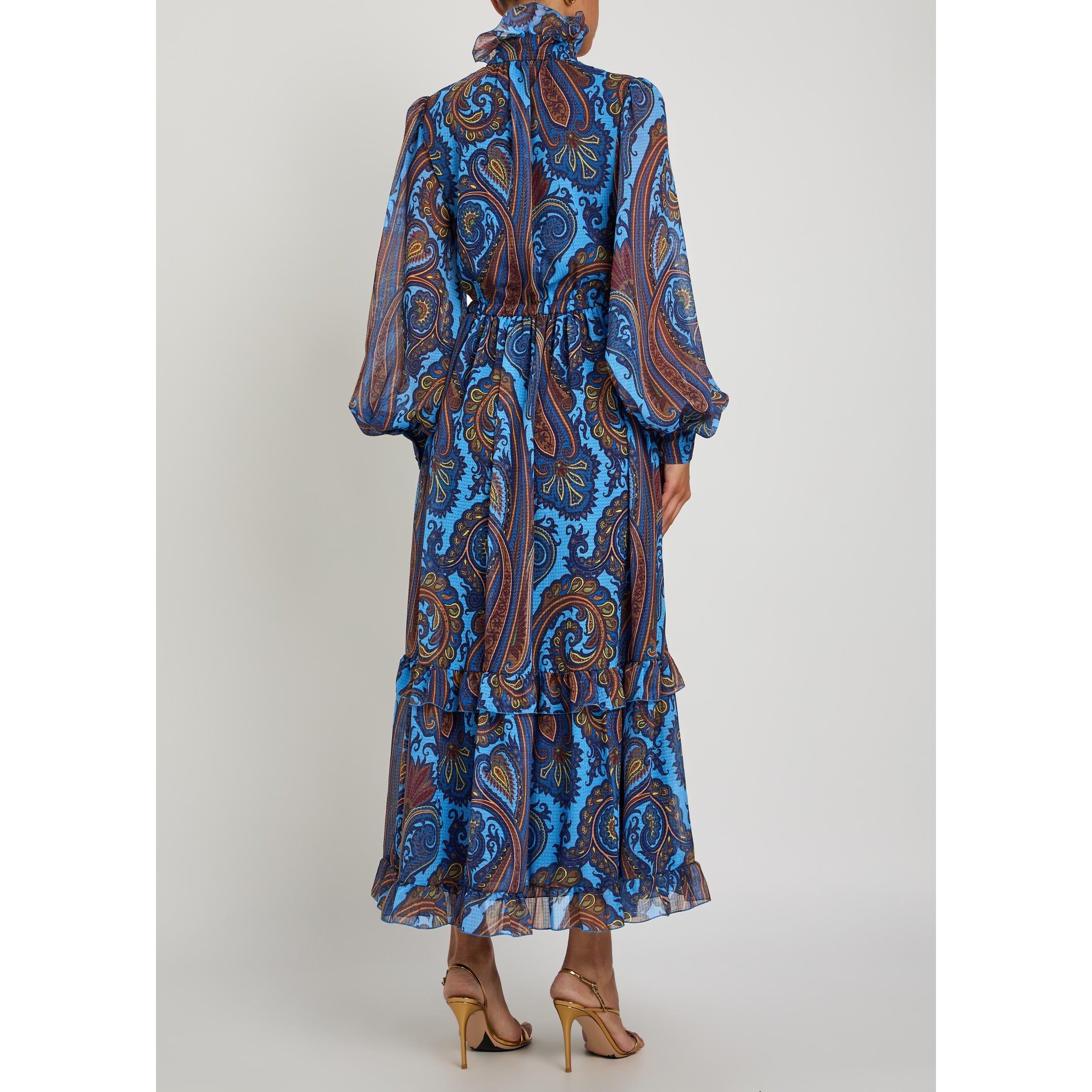 MULTICOLOURED - Etro - Women's Paisley Maxi Dress - 3