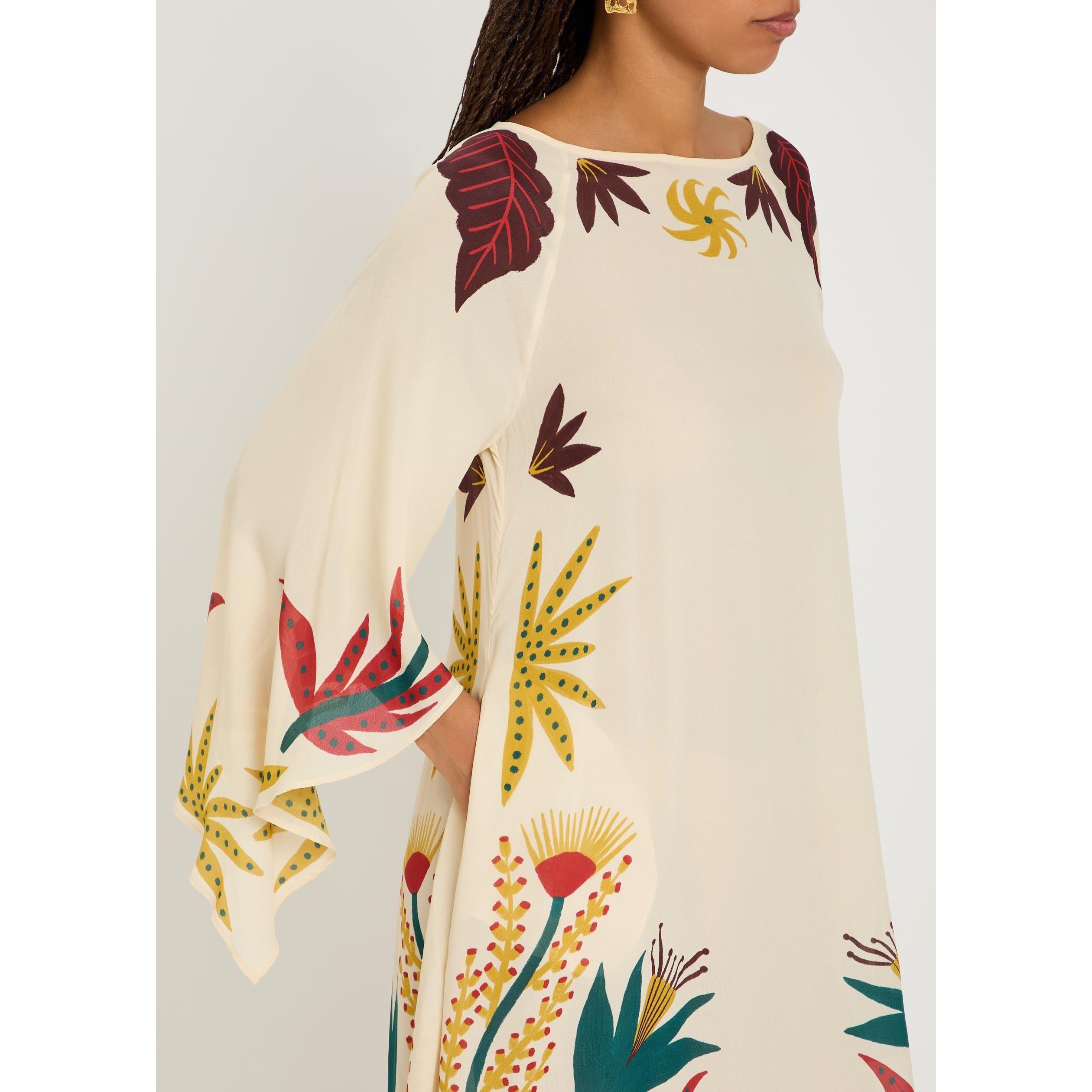 MULTICOLOURED - Etro - Women's Viscose Print Maxi Dress - 4