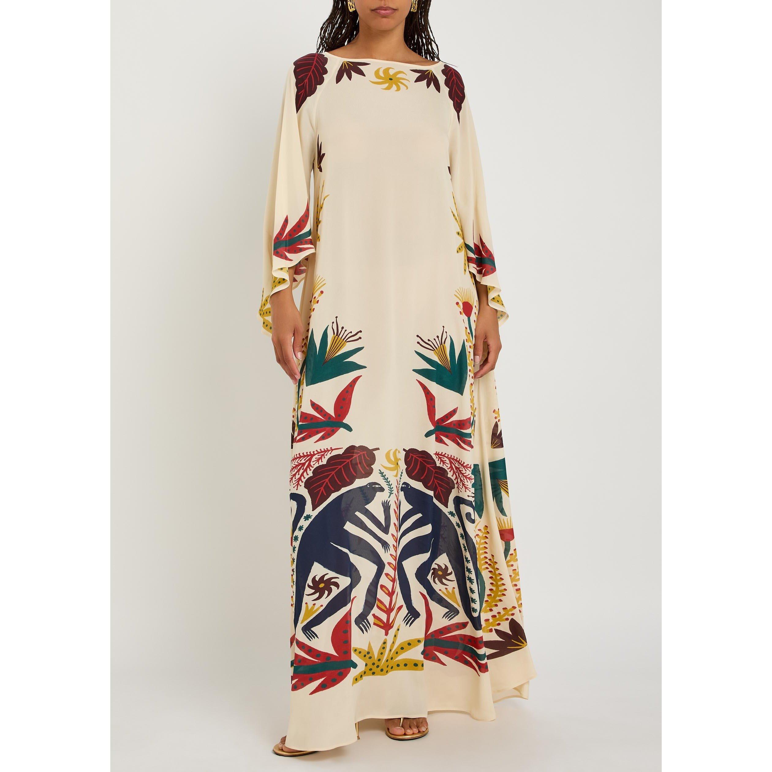 MULTICOLOURED - Etro - Women's Viscose Print Maxi Dress - 5