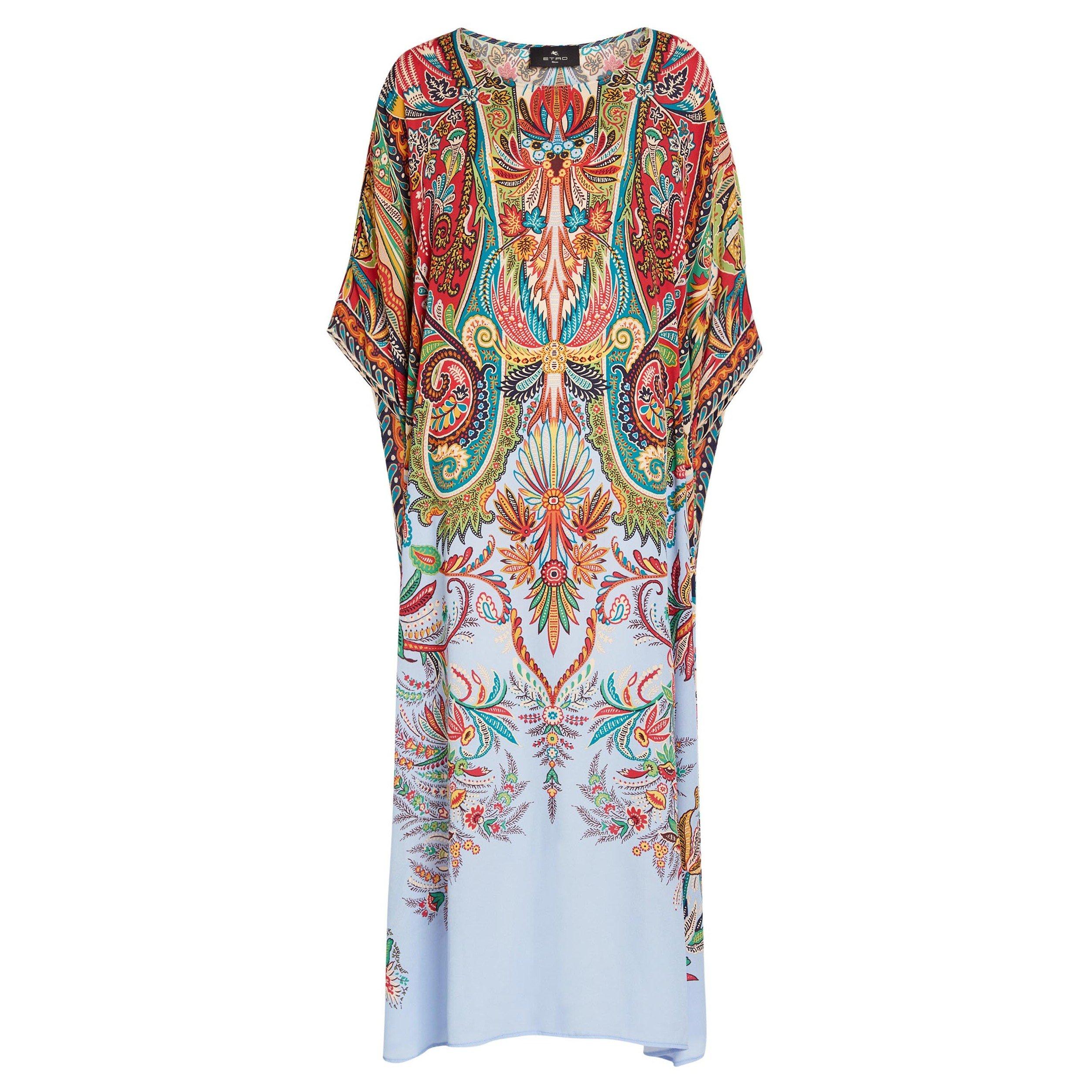 MULTICOLOURED - Etro - WOMENS MAXI TUNIC BEACH DRESS - 1