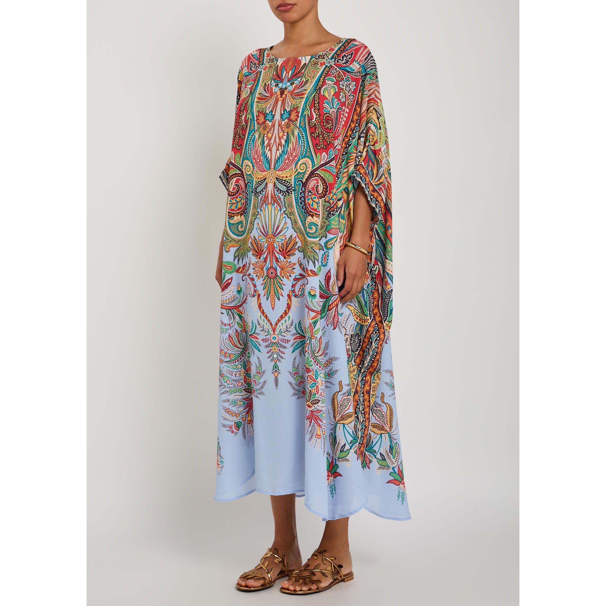 MULTICOLOURED - Etro - WOMENS MAXI TUNIC BEACH DRESS - 2