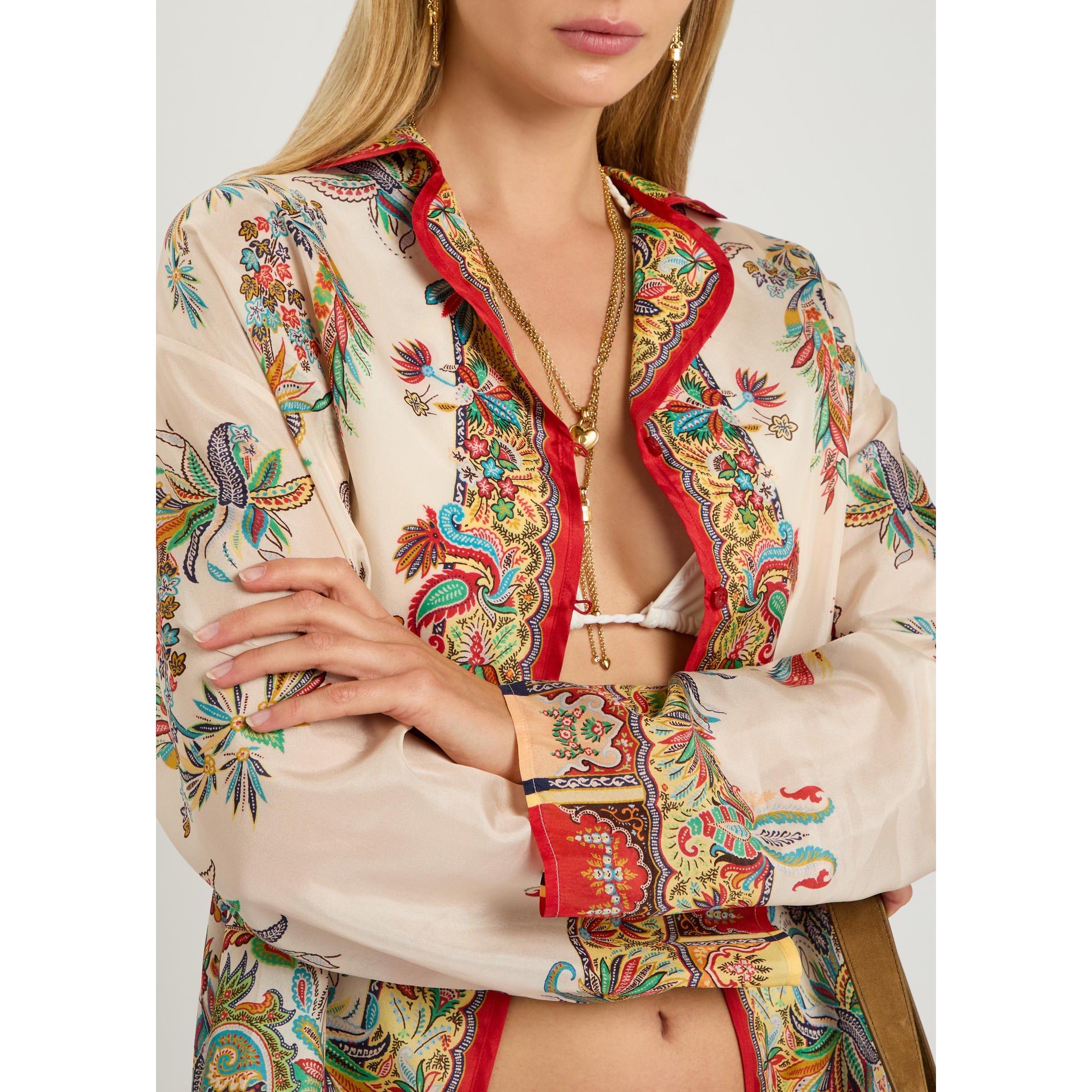 MULTICOLOURED - Etro - BEACHWEAR COVER-UPS WOMAN - 4