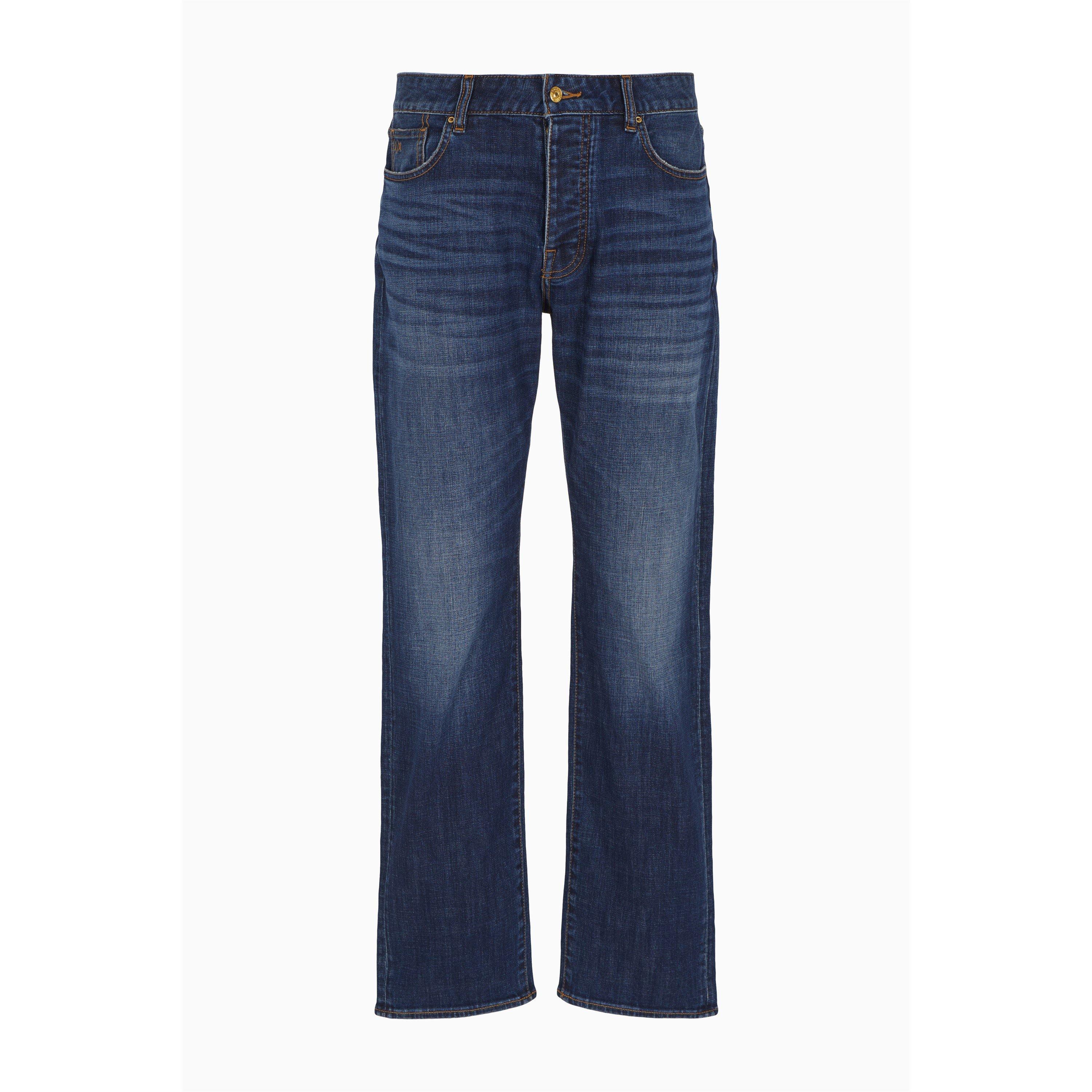 Donkerblauw 1500 - Armani Exchange - Men's Straight Leg Jeans - 3