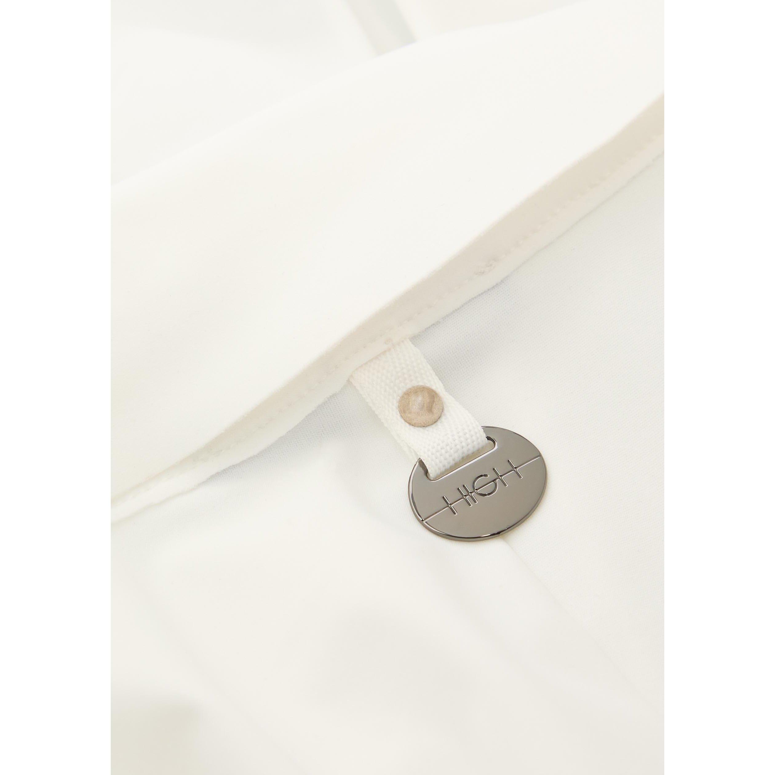 WHITE - High - Women's Behave Long-Sleeve Slim-Fit Shirt - 4