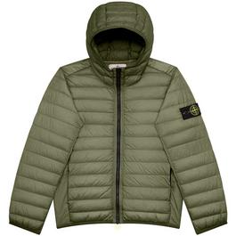 Stone Island Loom Woven Down Chambers Stretch Nylon Tc Jacket Junior