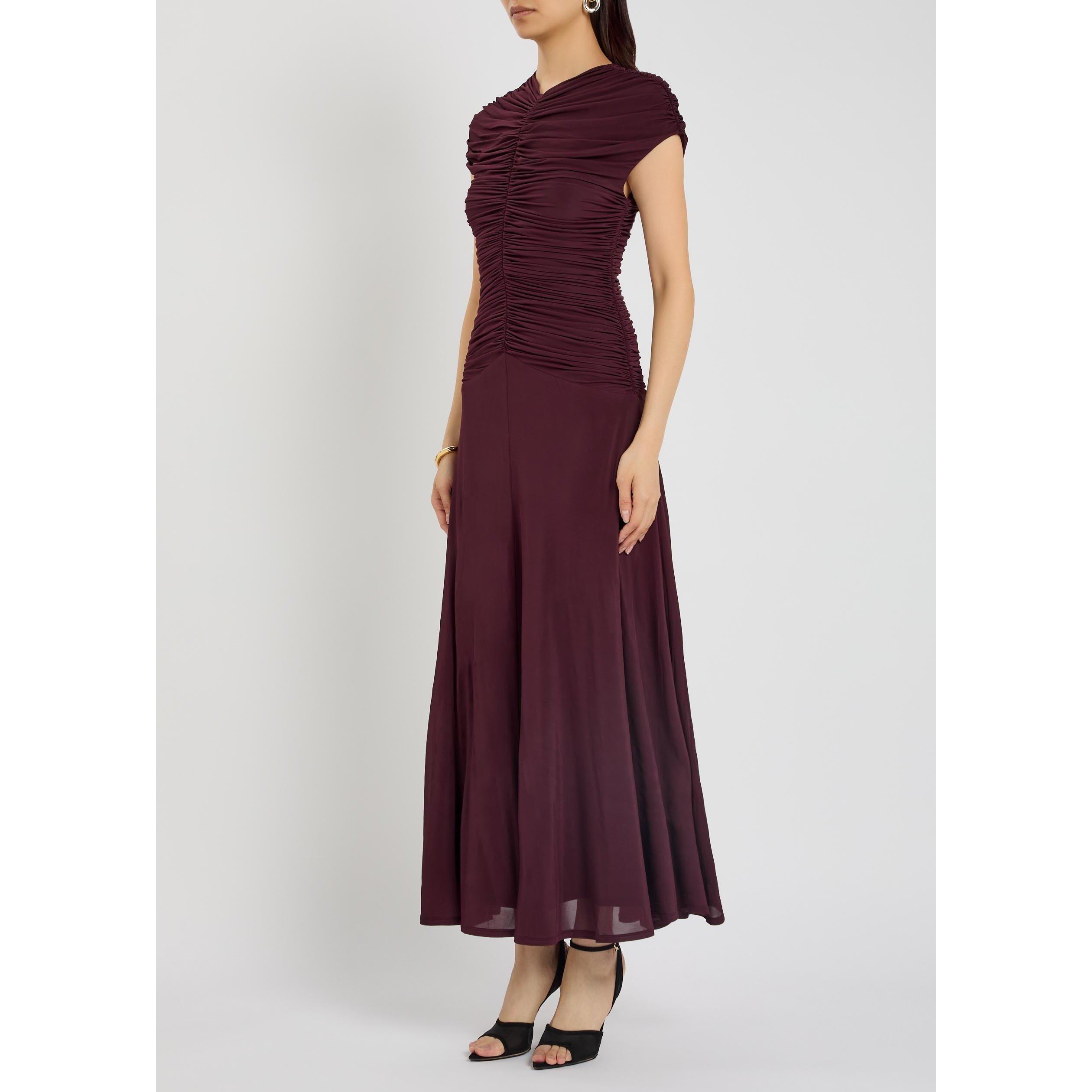 DARK RED - Tove - AVITA DRESS - 2