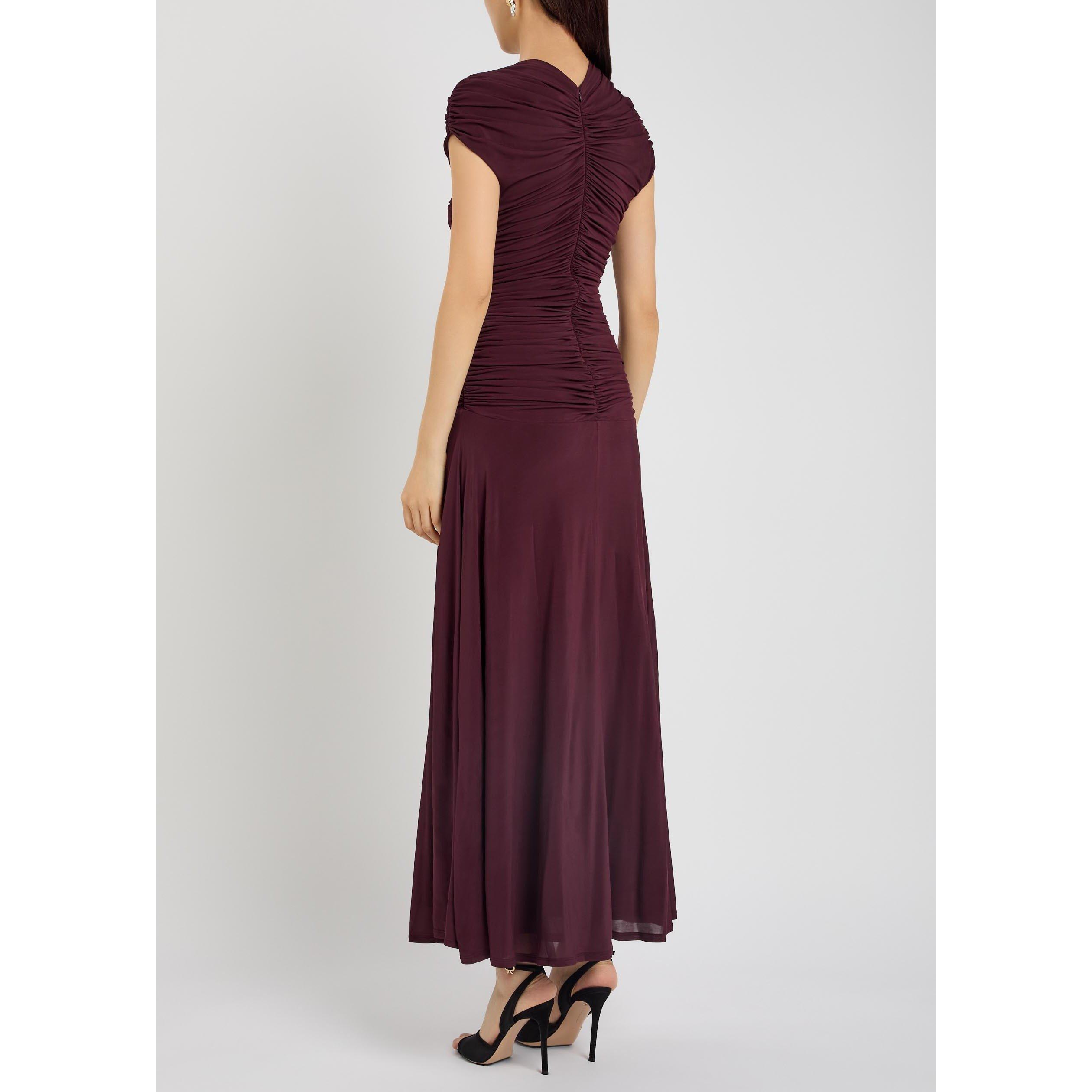 DARK RED - Tove - AVITA DRESS - 3