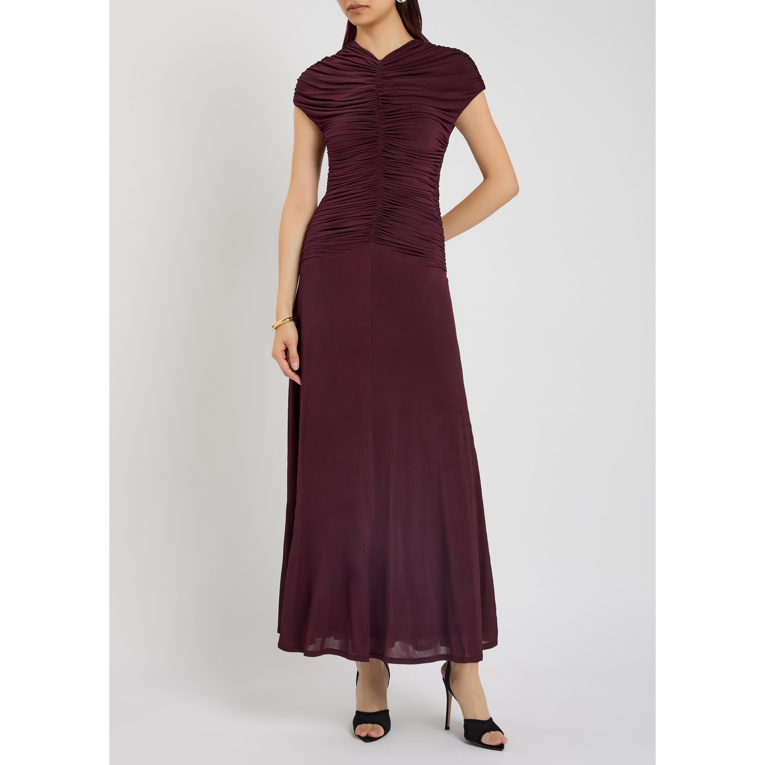 DARK RED - Tove - AVITA DRESS - 5