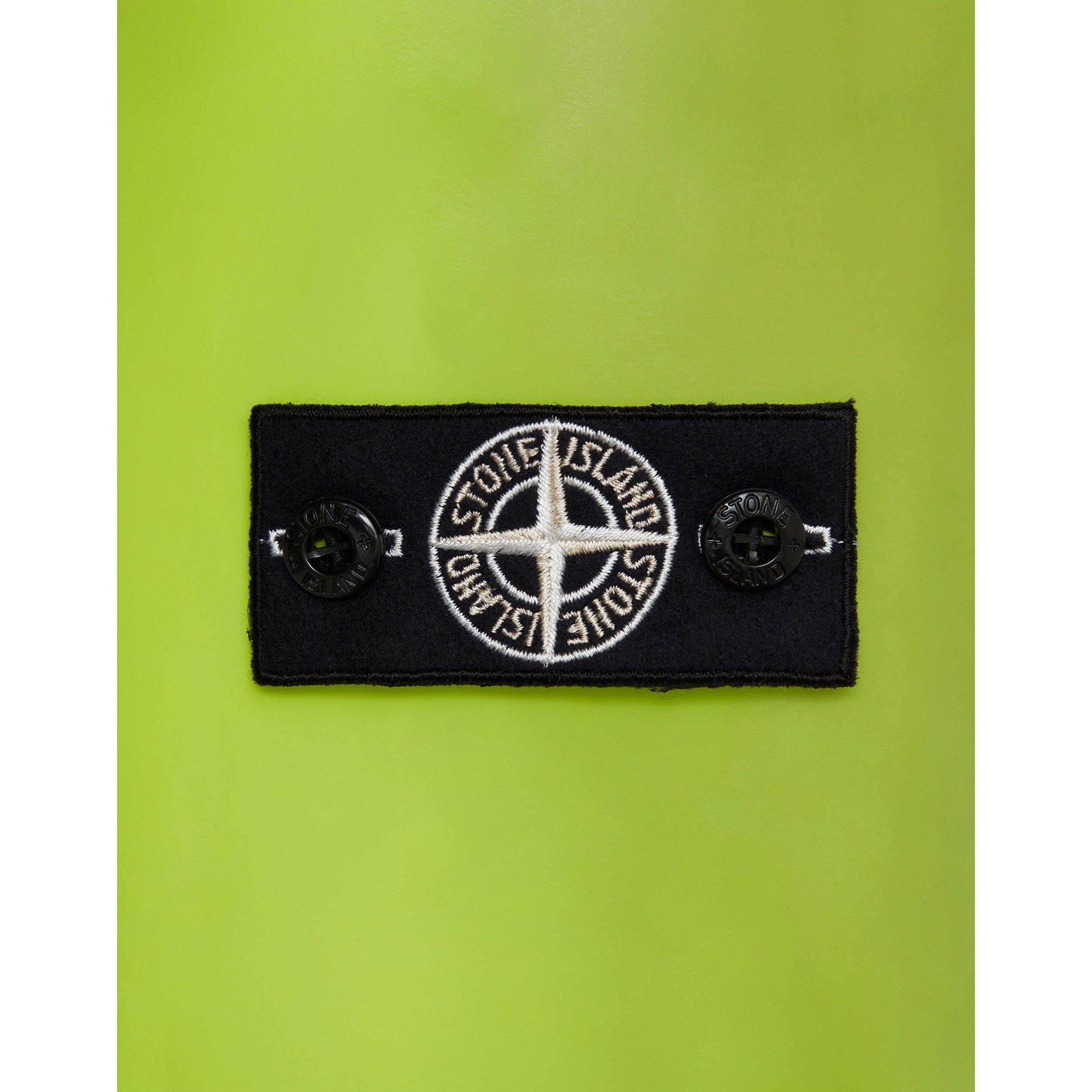 Limone V0031 - Stone Island - Kids' Ice Hooded Duck Down Short Puffer Jacket - 4