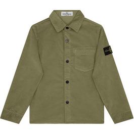 Stone Island Corduroy Overshirt Juniors