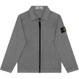 Stone Island Canvas Overshirt Juniors