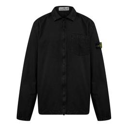 Stone Island Canvas Overshirt Juniors