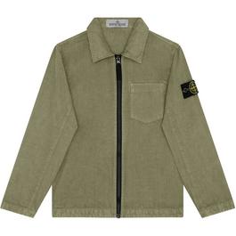 Stone Island Canvas Overshirt Juniors