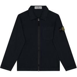 Stone Island Canvas Overshirt Juniors